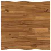 Pravokutni stolni vrh 60 x 60 x 3,5 cm Četvrtasti Prirodna