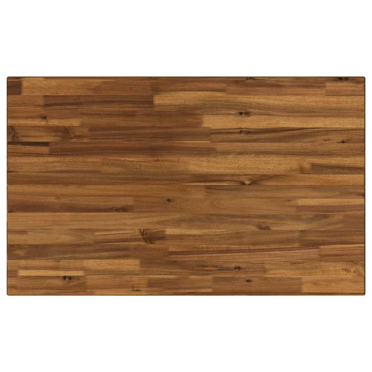 90 x 55 x 75 cm Čvrsto drvo akacije Prirodna i bijela