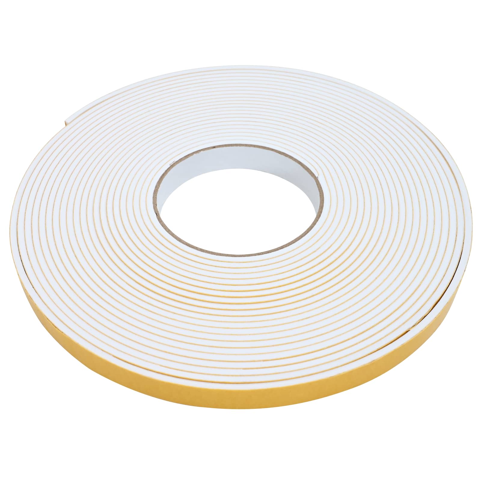 Samoljepljiva pjenasta traka 5 pcs Bijela 10mm x 10m CR pjena