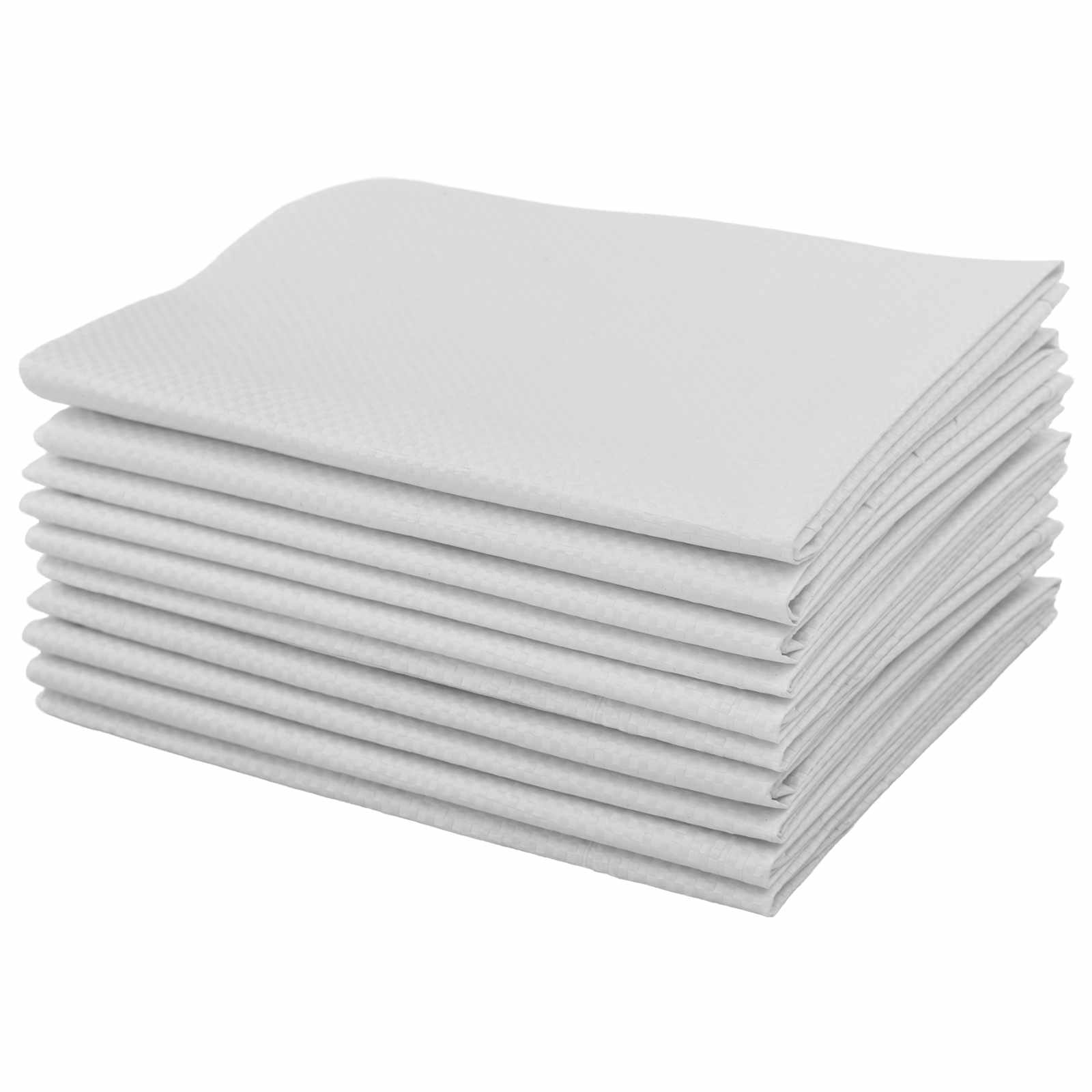 Tkanine vreće 250 pcs Bijela 40 x 60 cm PP