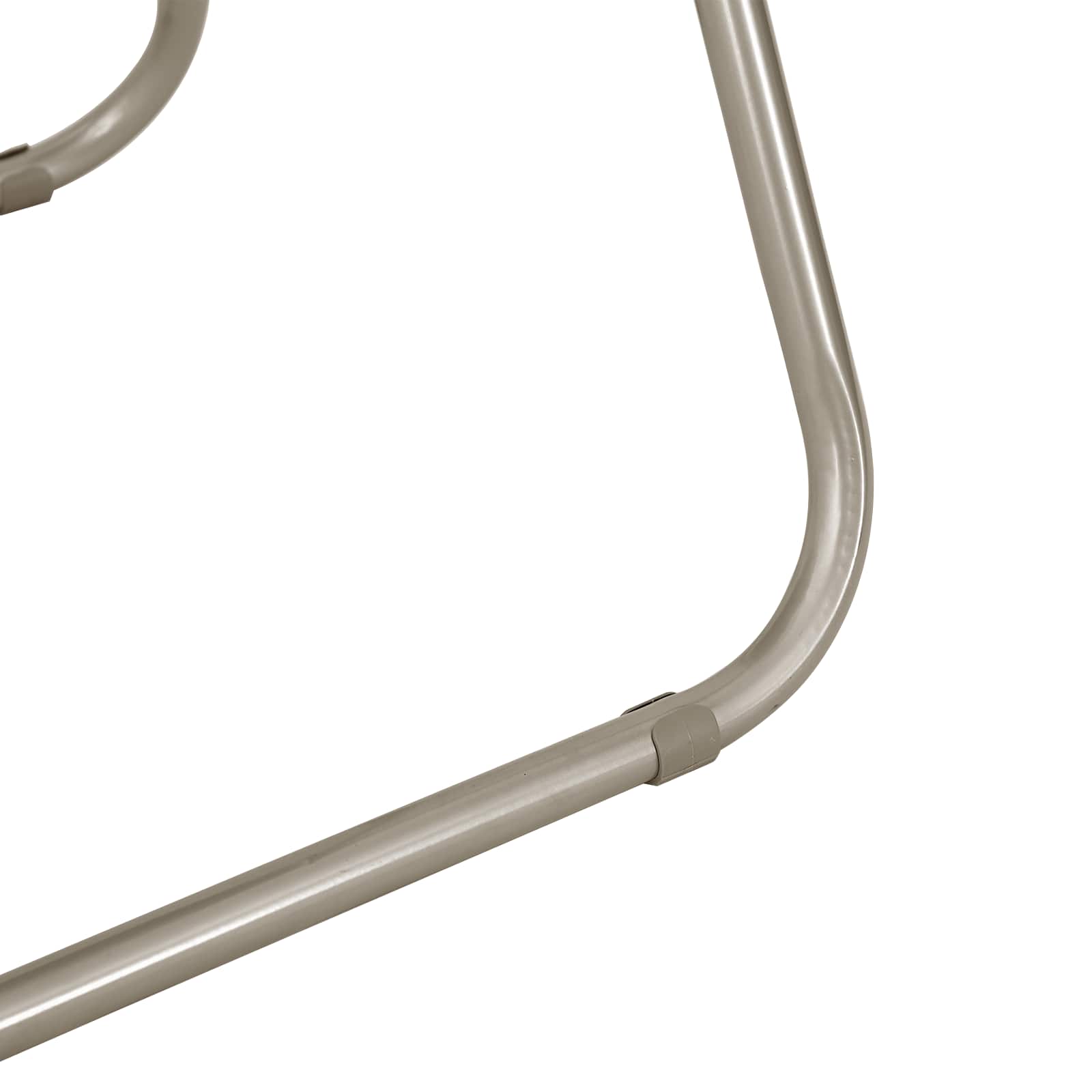 Sklopiva stolica 8 pcs Pijesak 48 x 43,5 x 81 cm Lažna koža