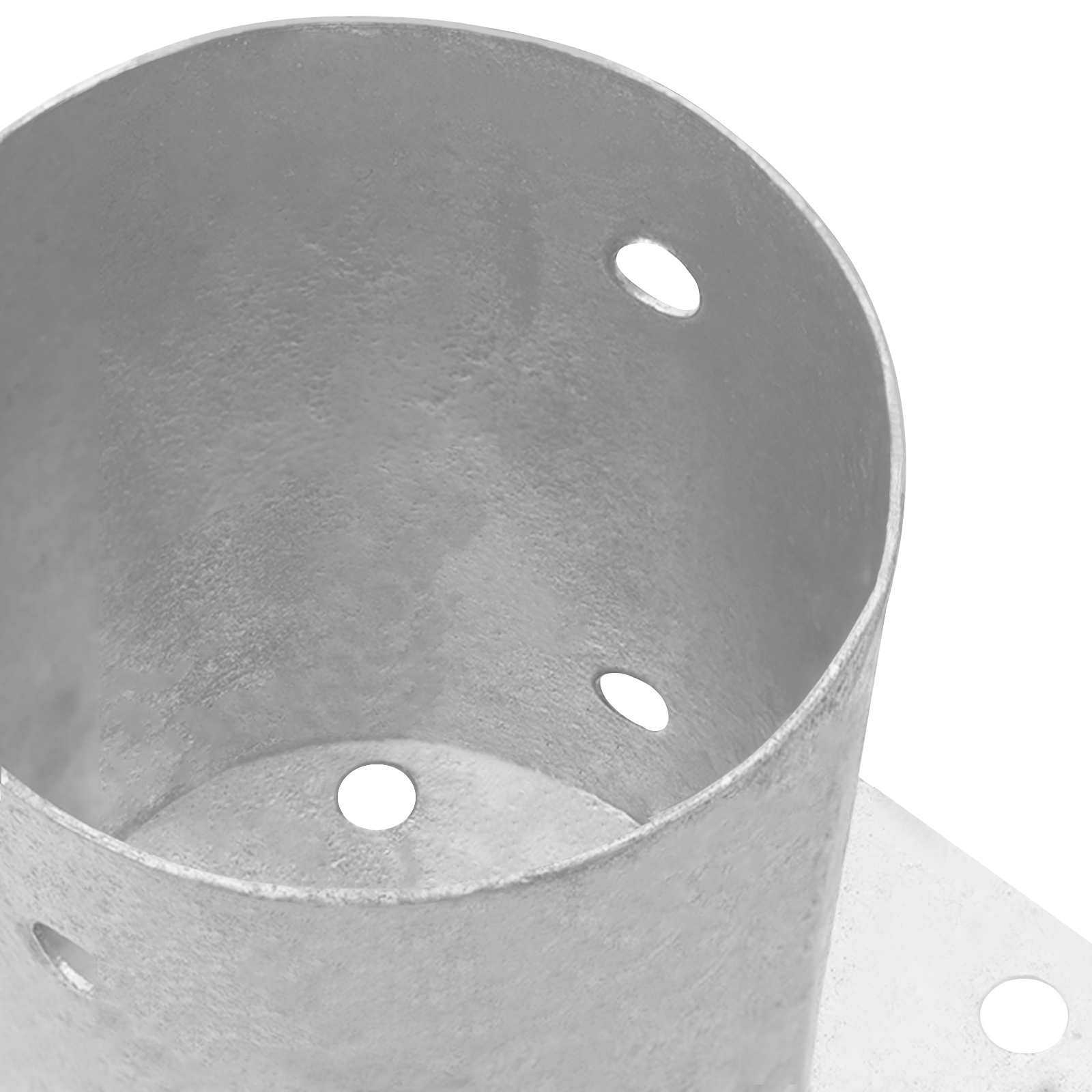 Okrugli sidrište u zemlji 4 pcs Srebrna 18 x 18 x 15 cm Metal