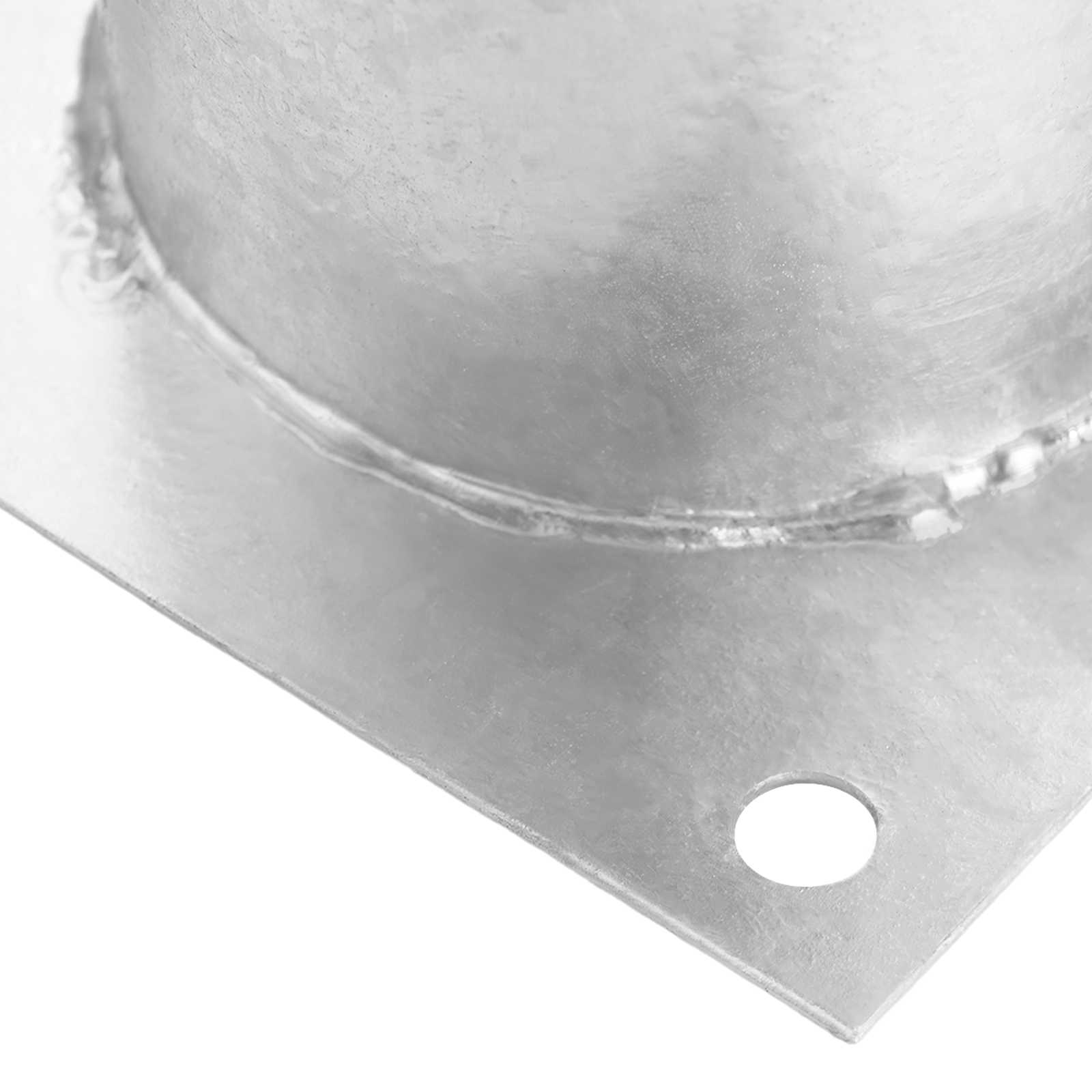 Okrugli sidrište u zemlji 12 pcs Srebrna 18 x 18 x 15 cm Metal