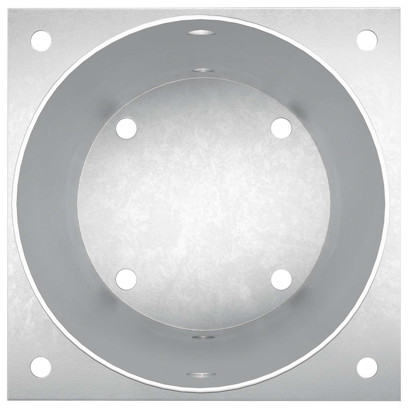 Okrugli sidrište u zemlji 12 pcs Srebrna 18 x 18 x 15 cm Metal