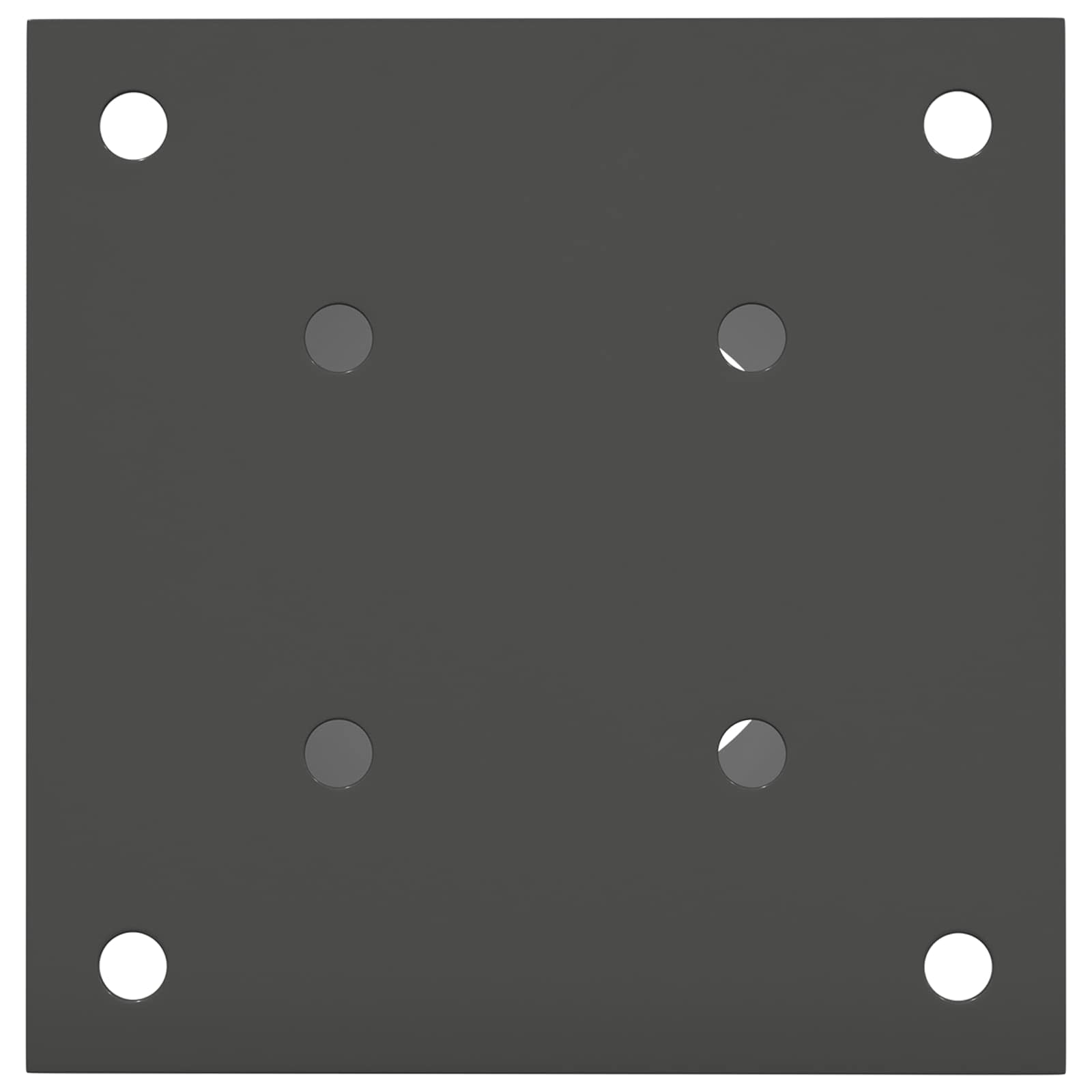Okrugli sidrište u zemlji 12 pcs Antracit 15 x 15 x 15 cm Metal