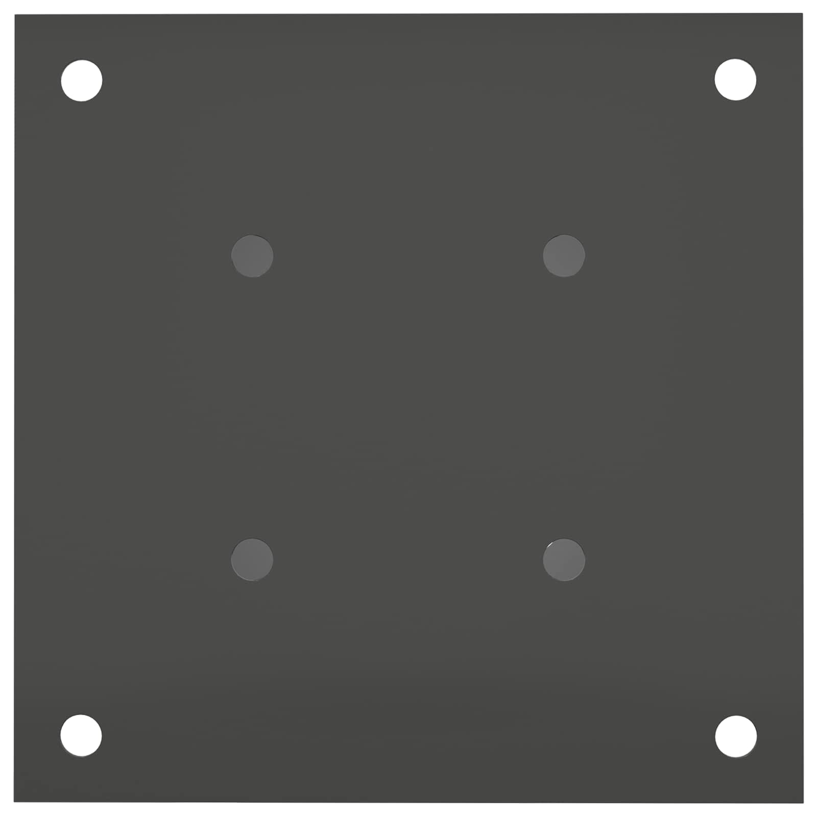 Okrugli sidrište u zemlji 4 pcs Antracit 18 x 18 x 15 cm Metal