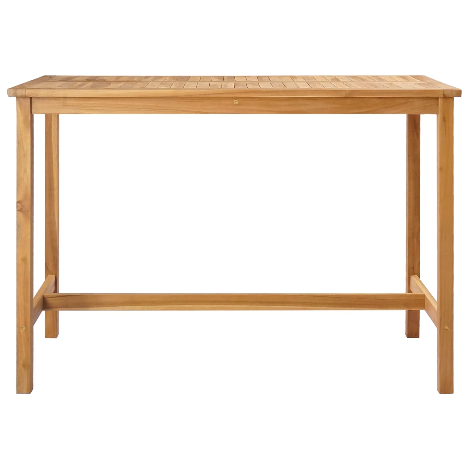 Stol za bar Prirodna 150 x 75 x 105 cm Čvrsto teak drvo