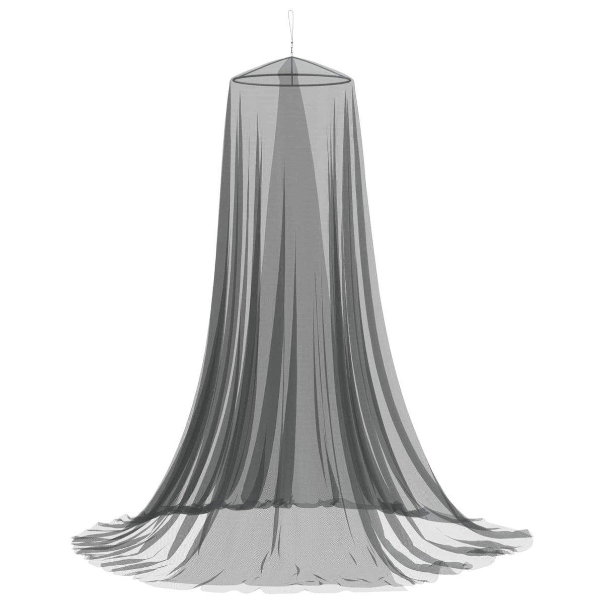 Mreža za komarce za krevet 3 kom. 156 mesh Crna ⌀56 x 220 cm