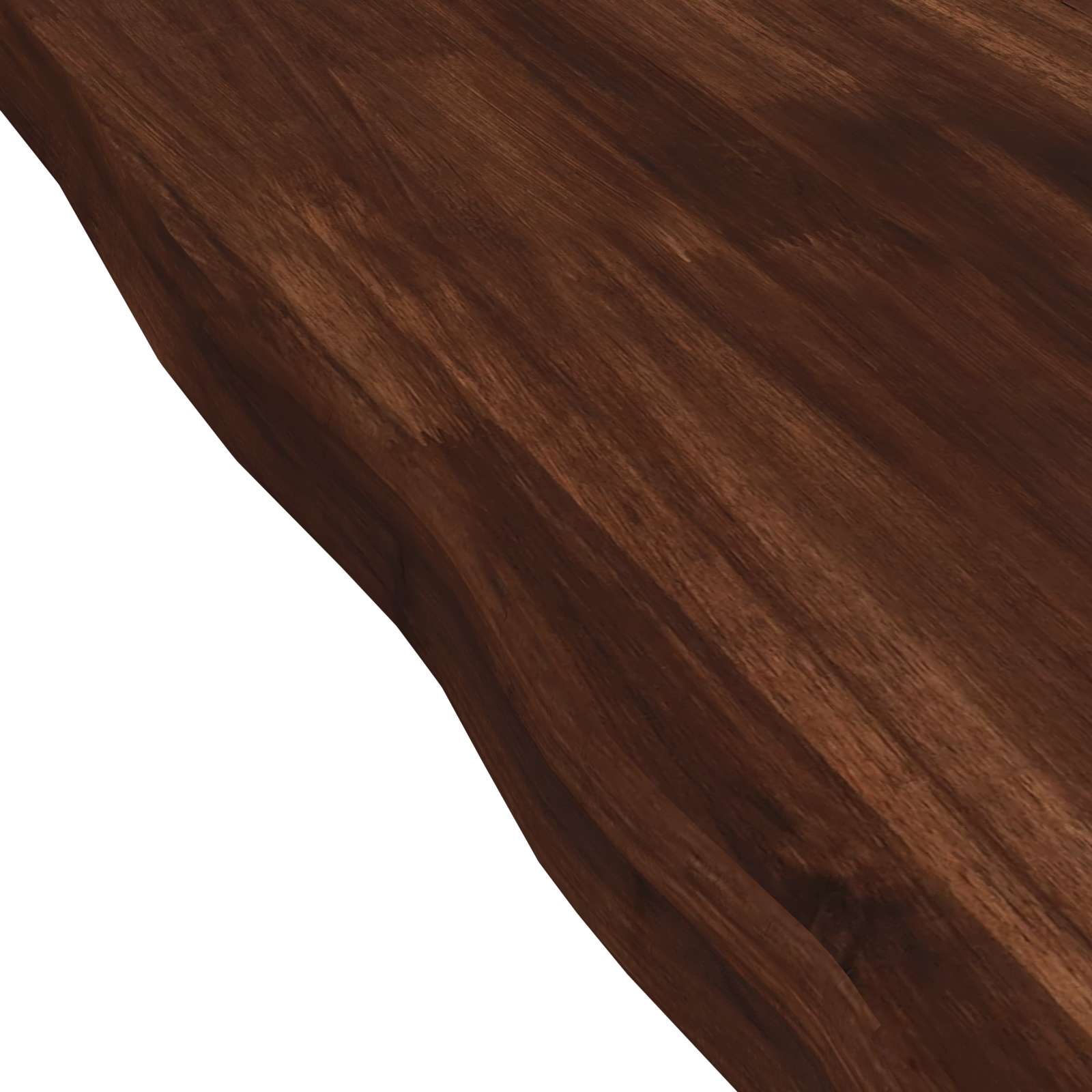 Pravokutni stolni vrh 90 x 50 x 3,5 cm Četvrtasti Tamno smeđa