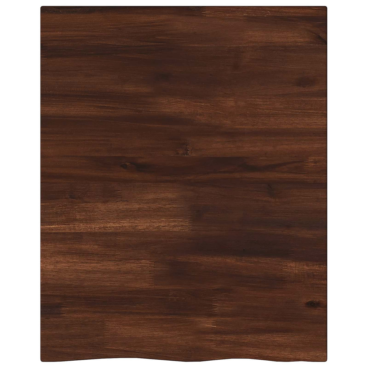 Pravokutni stolni vrh 90 x 50 x 3,5 cm Četvrtasti Tamno smeđa
