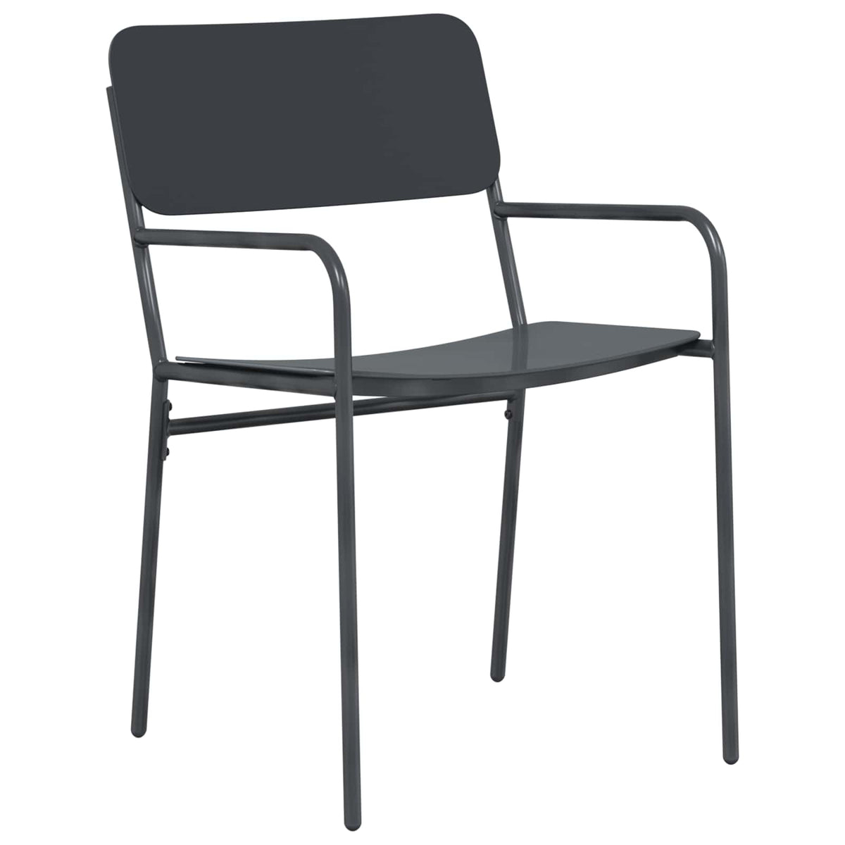Set vanjskog namještaja 3 kom. Antracit Čelik