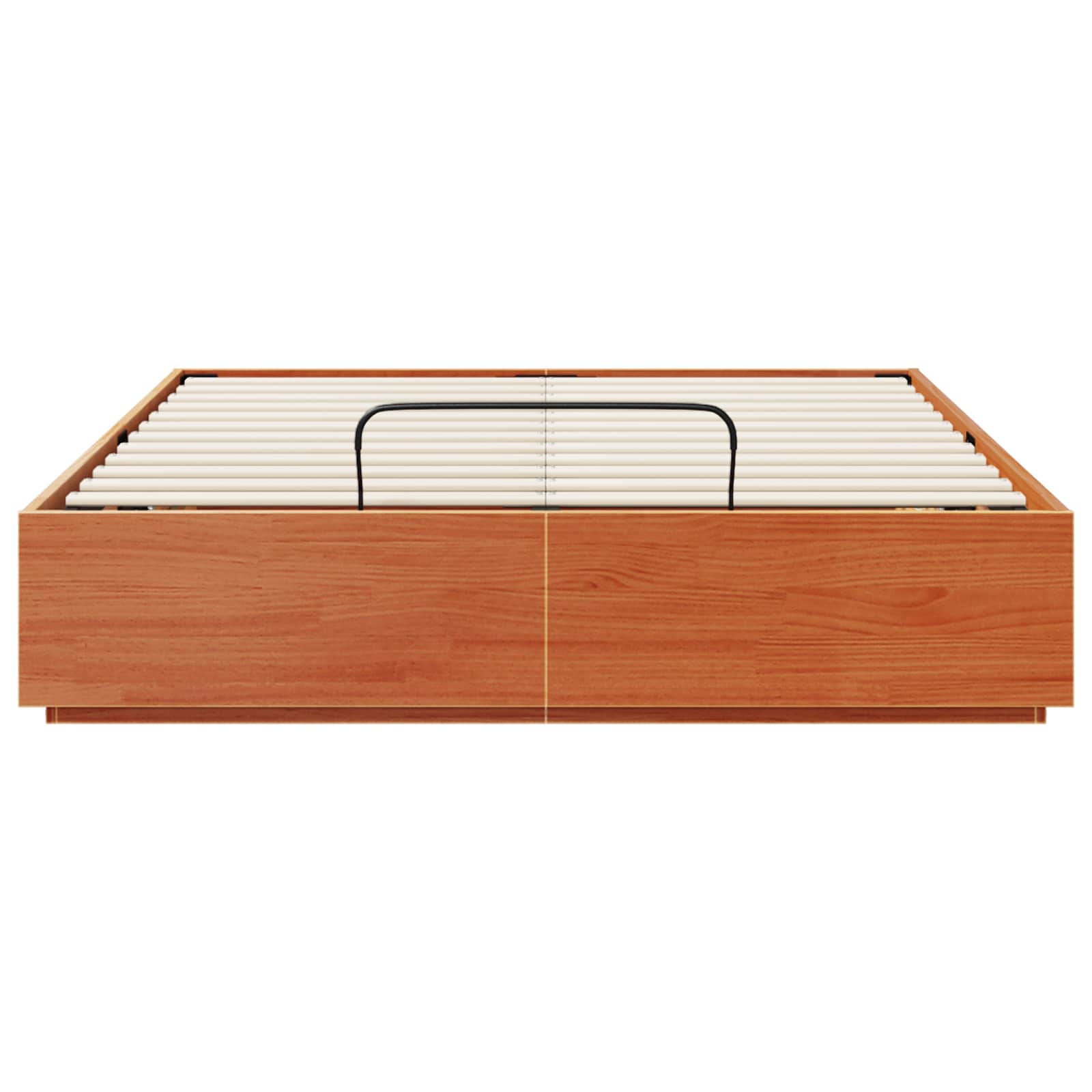 Otomanski krevet Vosak Smeđa 120 x 200 cm Masivna borovina