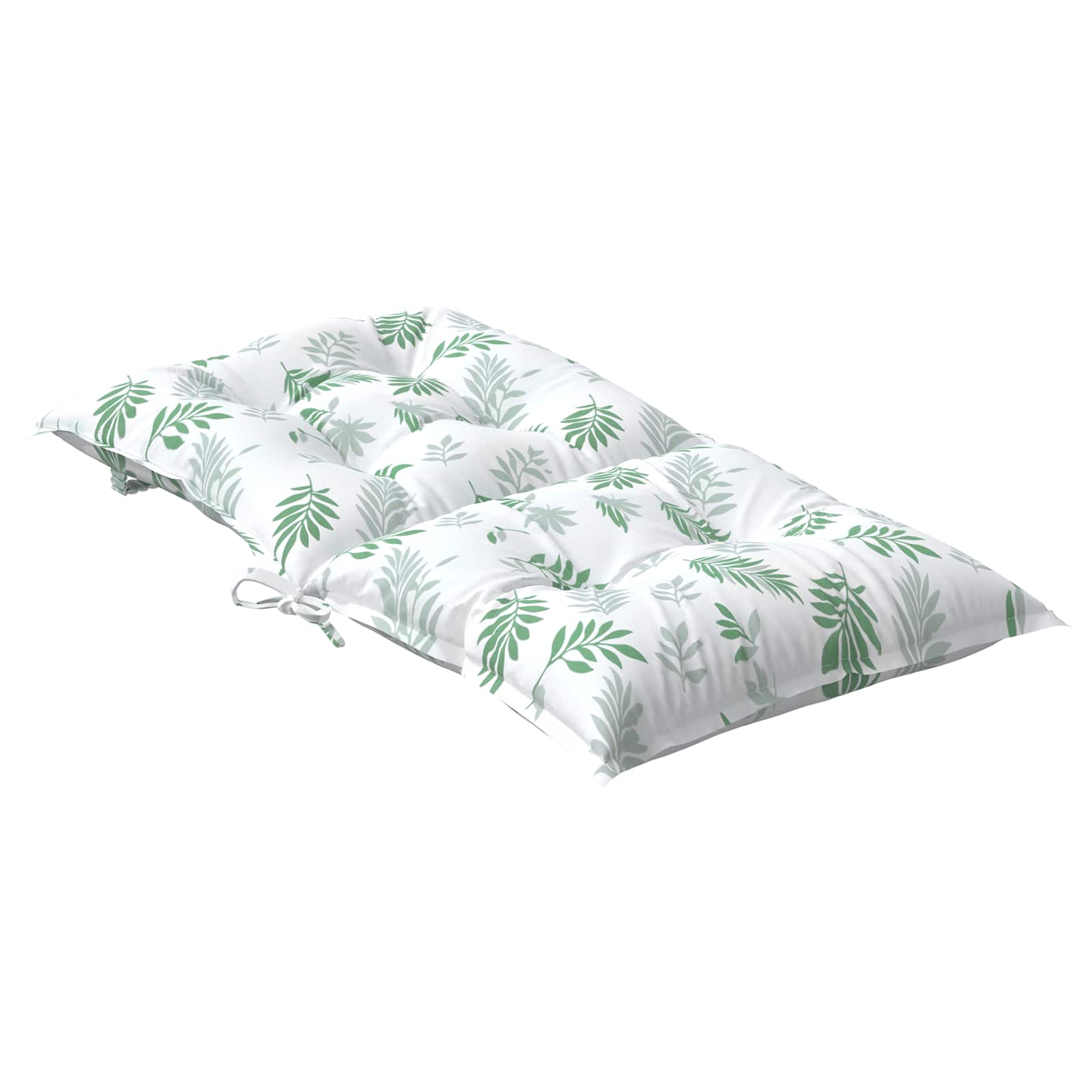 Jastučić za van 6 pcs Bijela 100 x 50 x 7 cm Tkanina