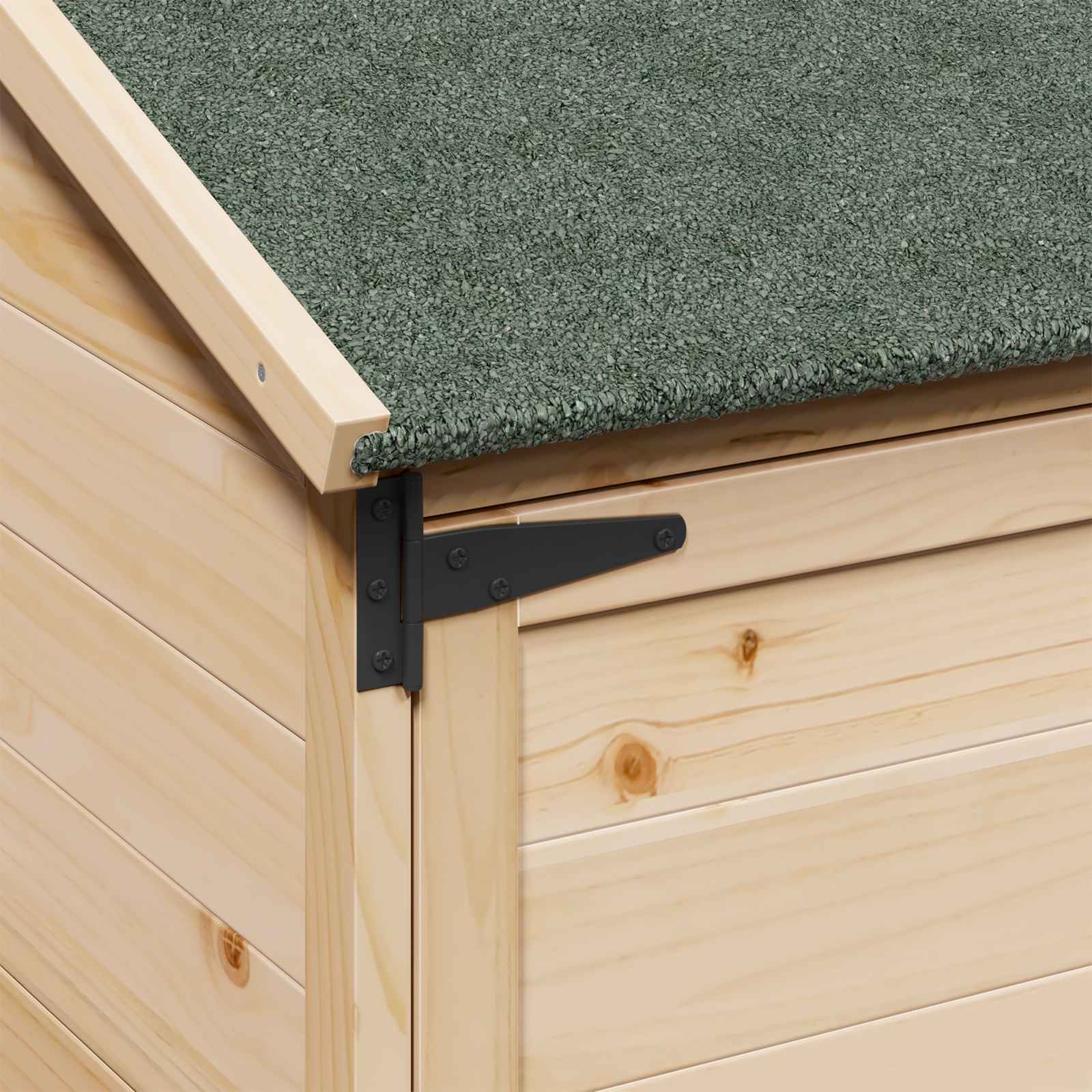 Vrtna Šupa Prirodna 59 x 56 x 113,5 cm Čvrsto drvo jele