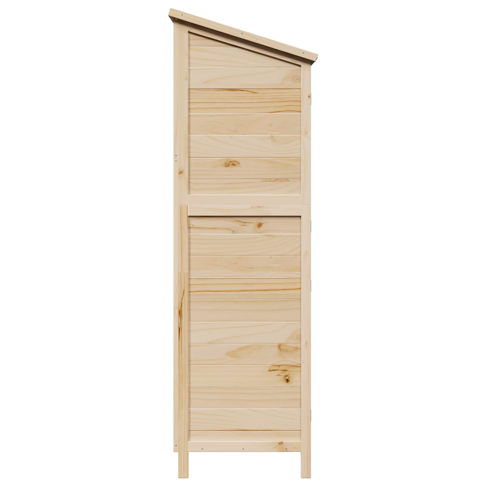 Vrtna Šupa Prirodna 106 x 56 x 176,5 cm Čvrsto drvo jele