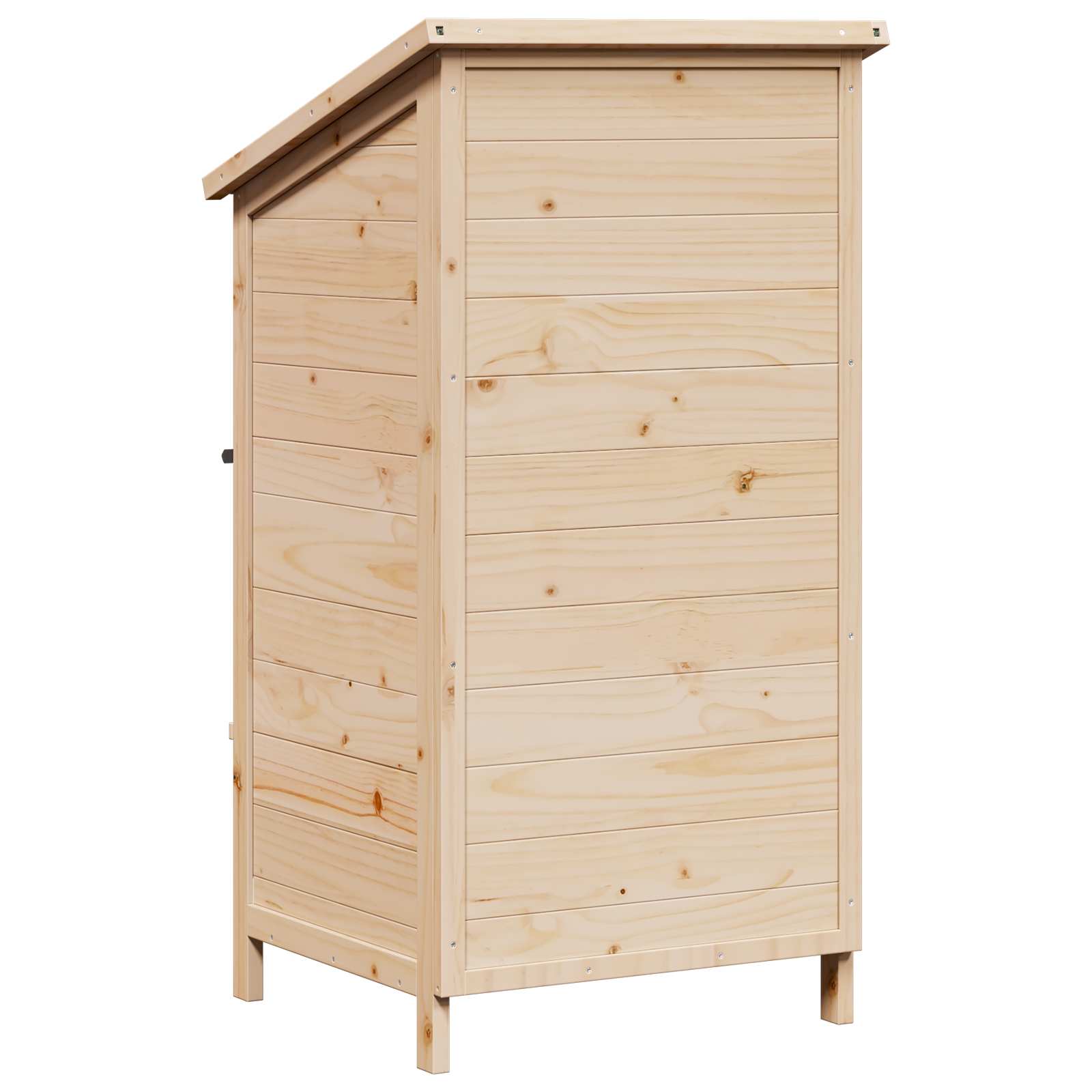 Vrtna Šupa Prirodna 59,5 x 56 x 113,5 cm Čvrsto drvo jele