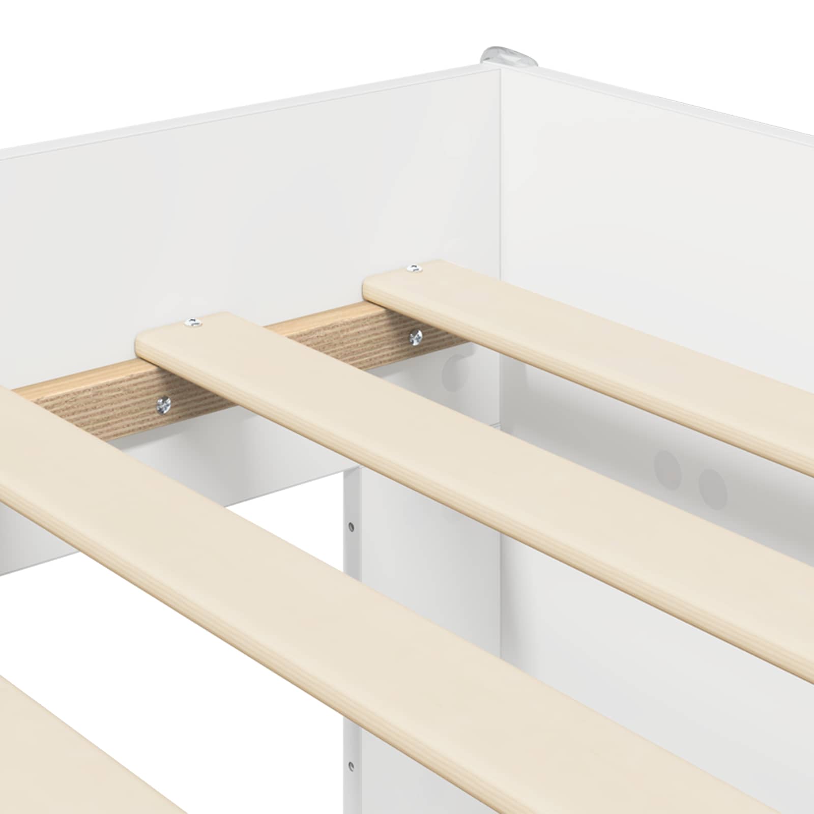 Kreveta za visoko spavanje djece 2 pcs Bijela 98.5 x 200 cm