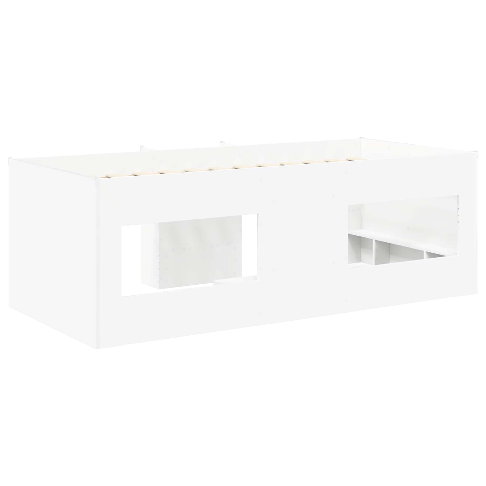 Kreveta za visoko spavanje djece 2 pcs Bijela 90 x 190 cm
