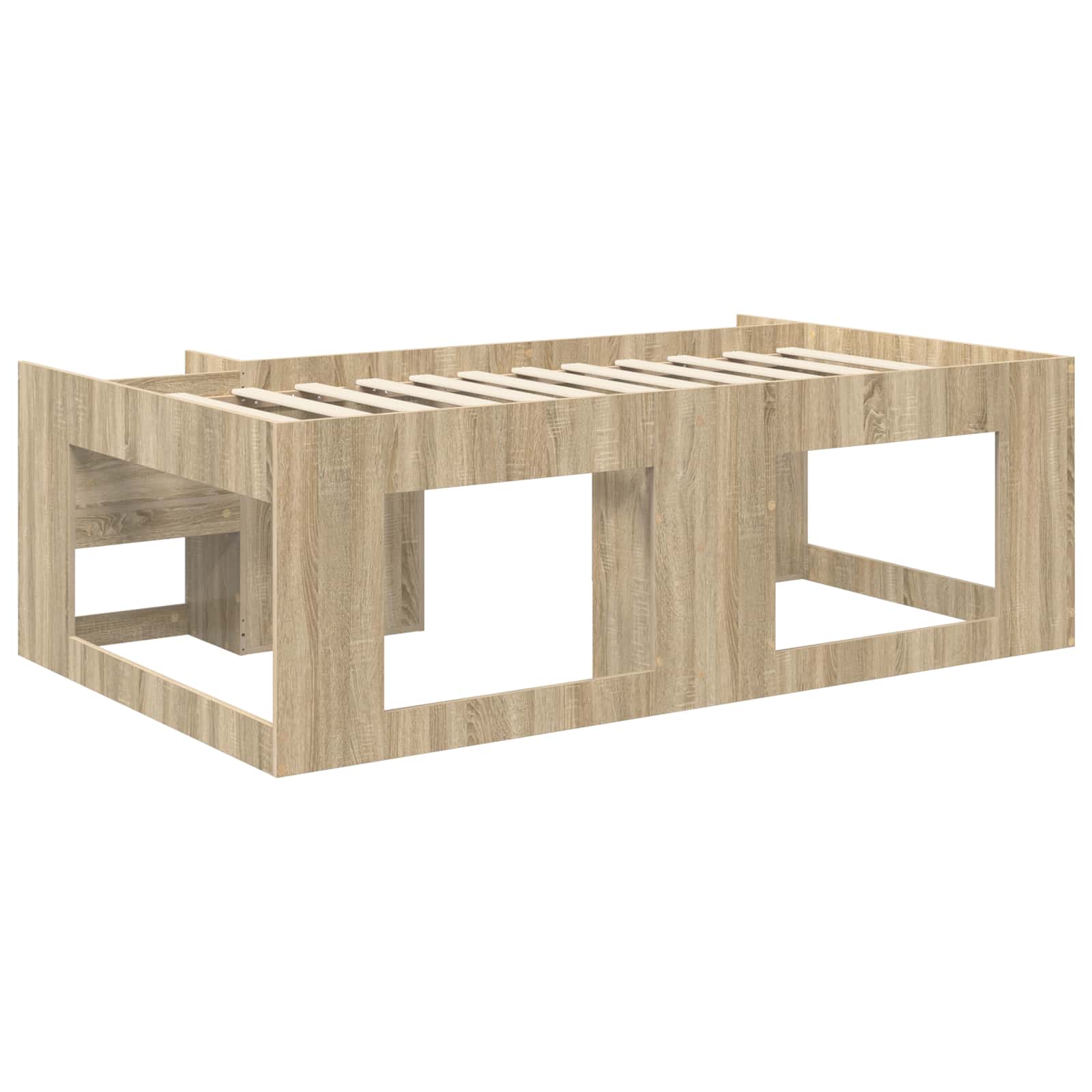 Krevet za djecu s ladicama Hrast sonoma 75 x 190 cm