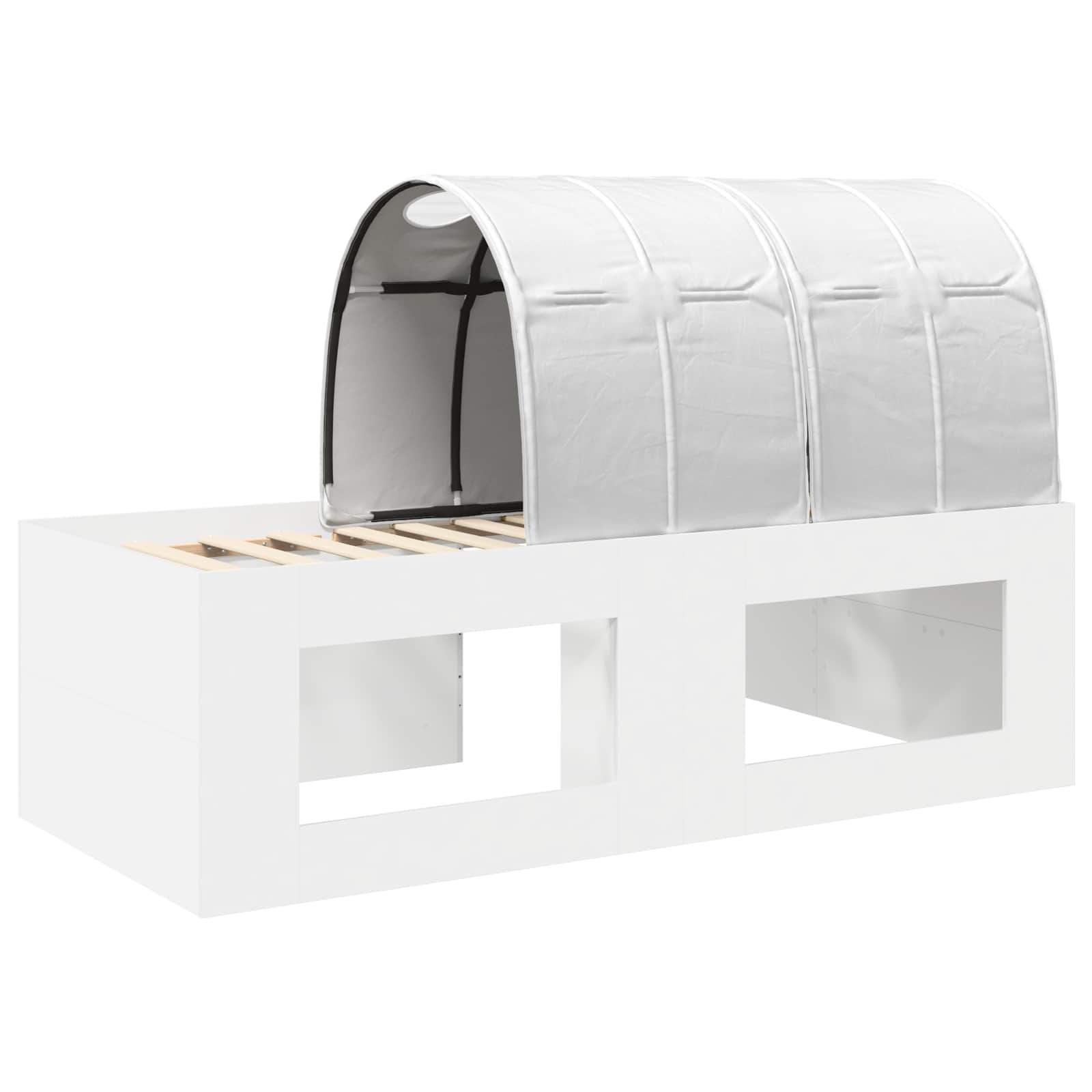 Krevet s Tunnels 4 pcs Bijela Konstruirano drvo