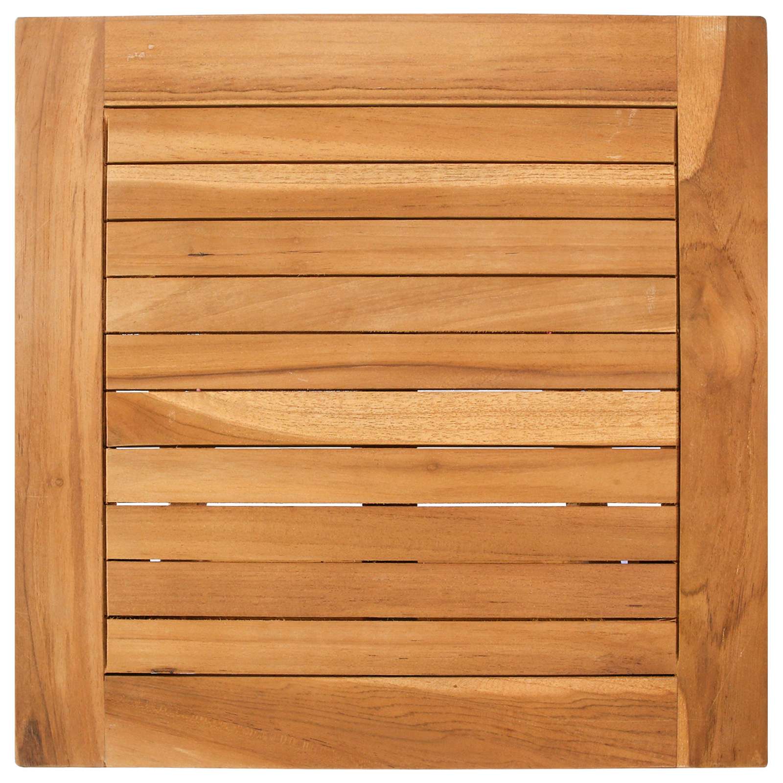 Suncobran s stolom 2 pcs Smeđa 40 x 40 x 40 cm Čvrsto teak drvo