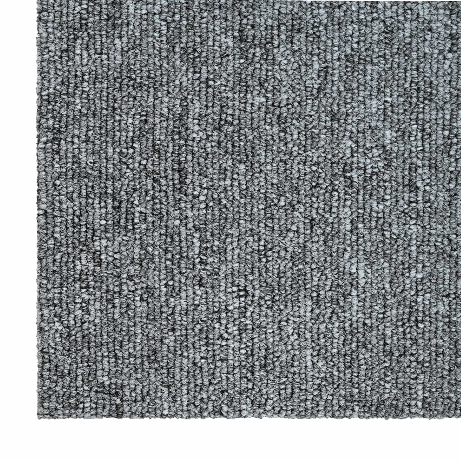 Tepih pločica Svjetlosiva 50 x 50 cm 36 pcs PP i bitumen