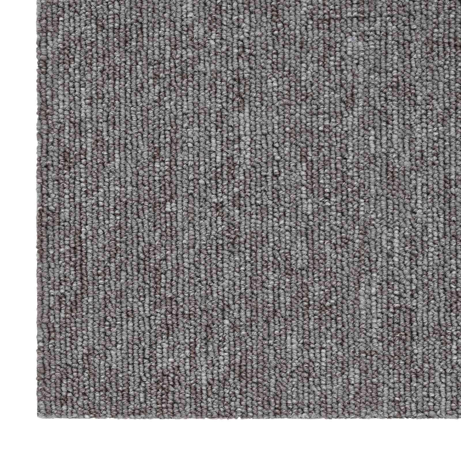 Tepih pločica Smeđa 50 x 50 cm 4 pcs PP i bitumen