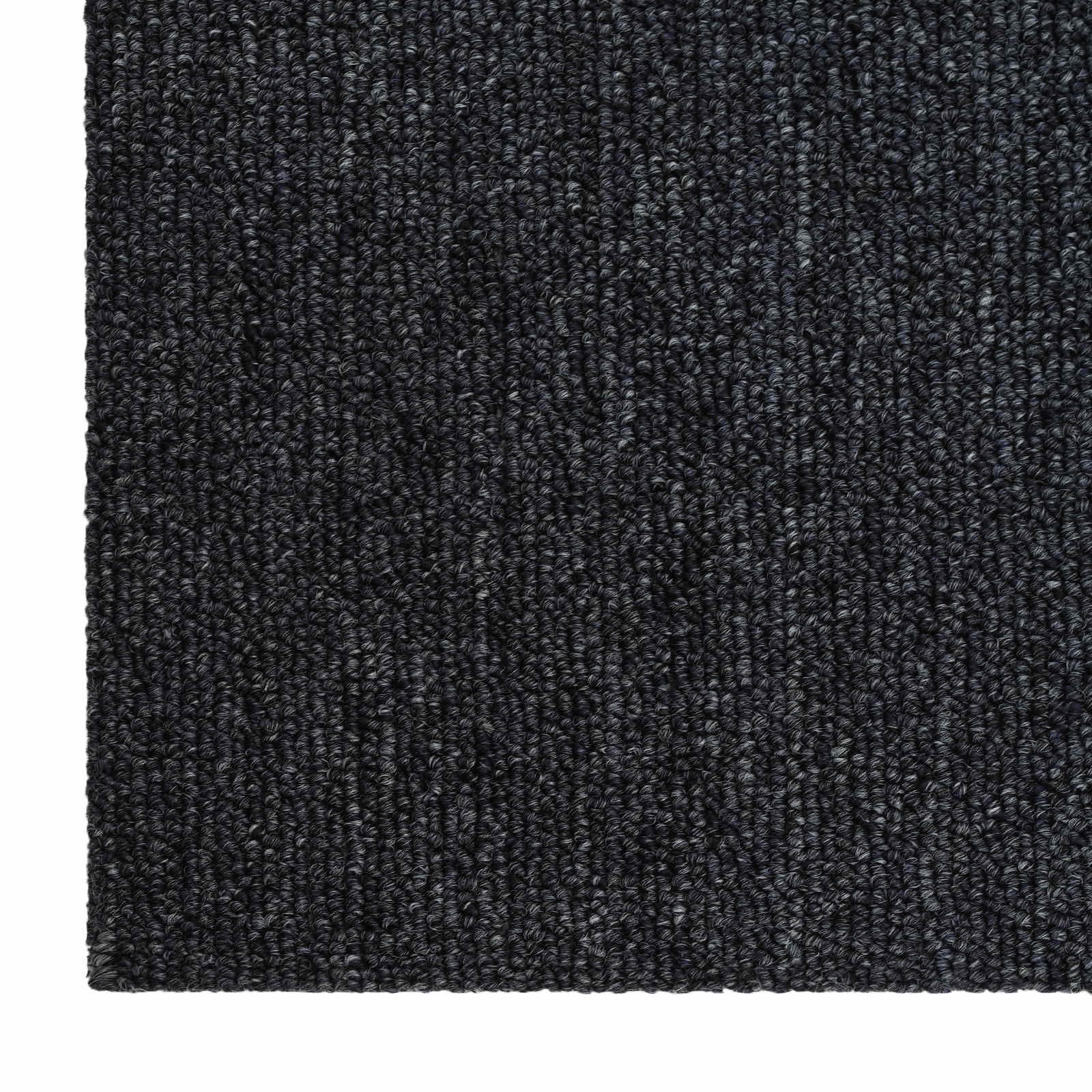 Tepih pločica Tamnosiva 50 x 50 cm 20 pcs PP i bitumen