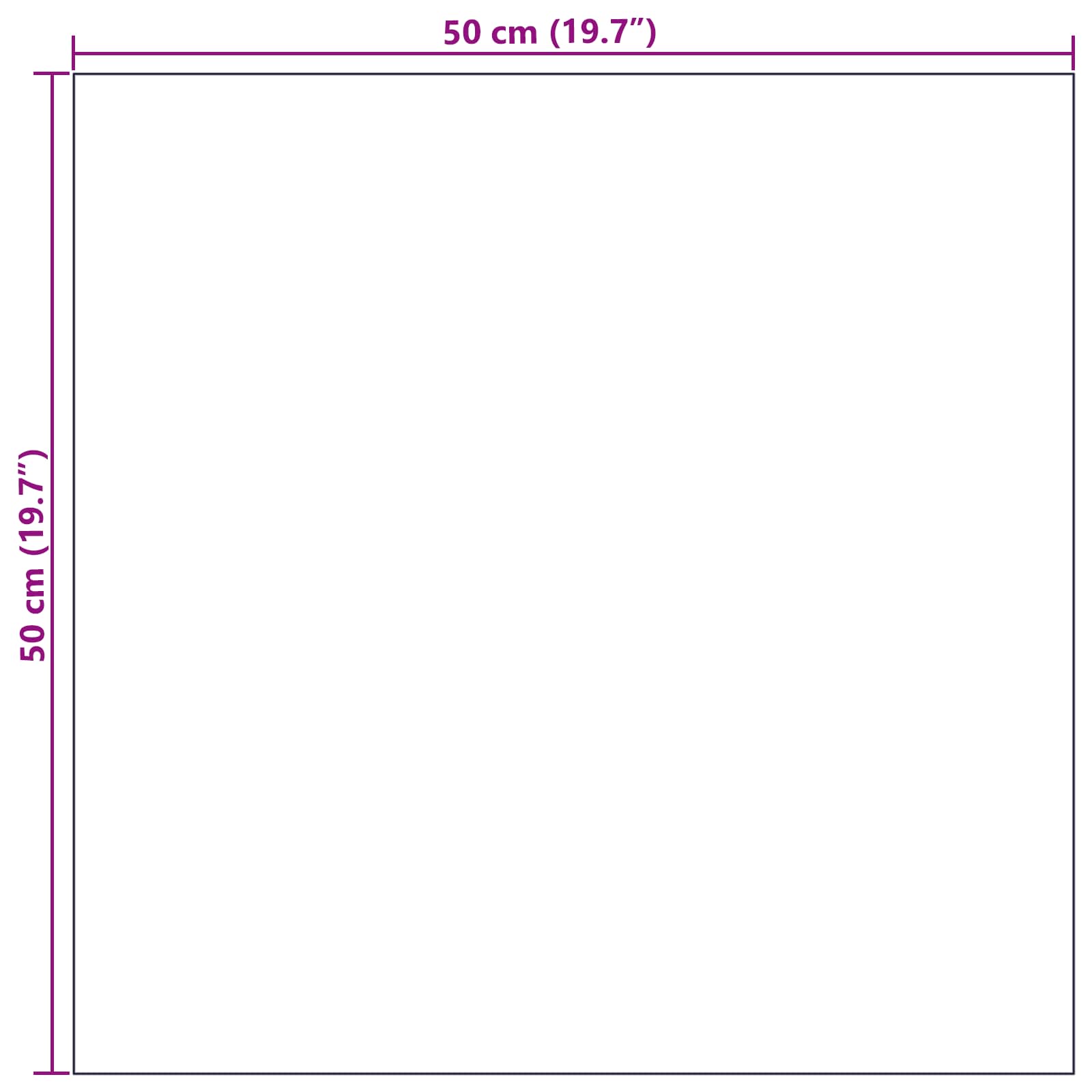 Tepih pločica Prugasta svijetlosmeđa 50 x 50 cm 20 pcs