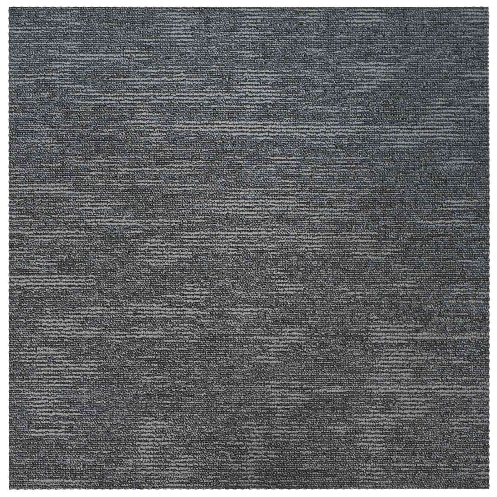 Tepih pločica Sivo Nebo 50 x 50 cm 4 pcs PP i bitumen