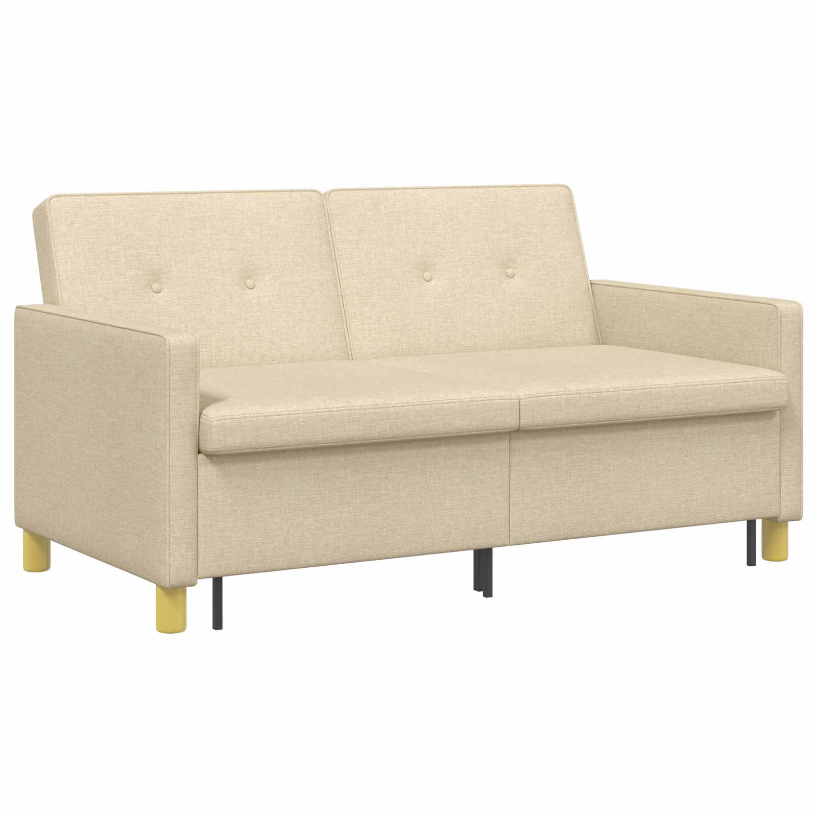 Krevet-sofa na razvlačenje Krem Tkanina