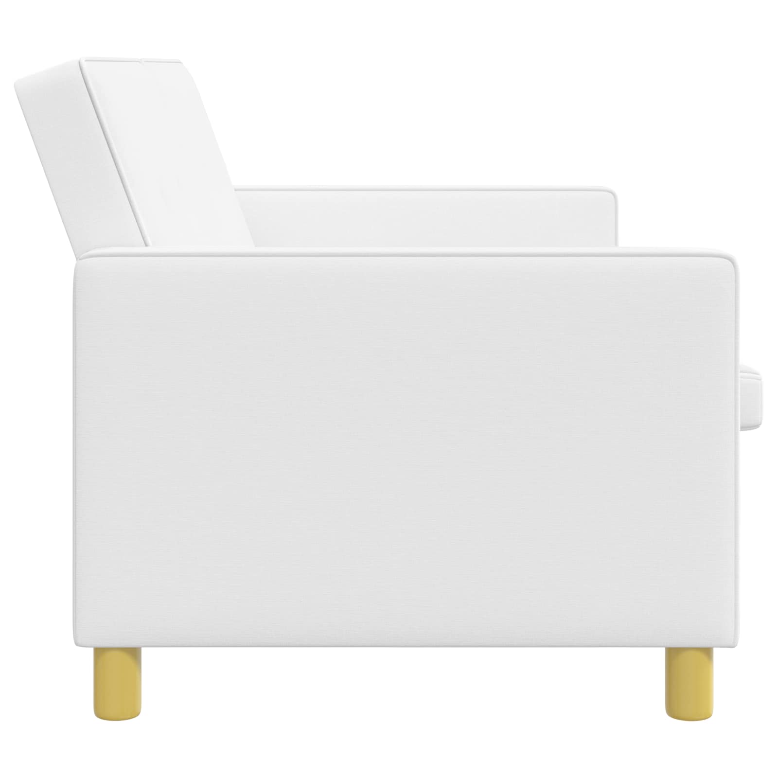 Krevet-sofa na razvlačenje Bijela Tkanina