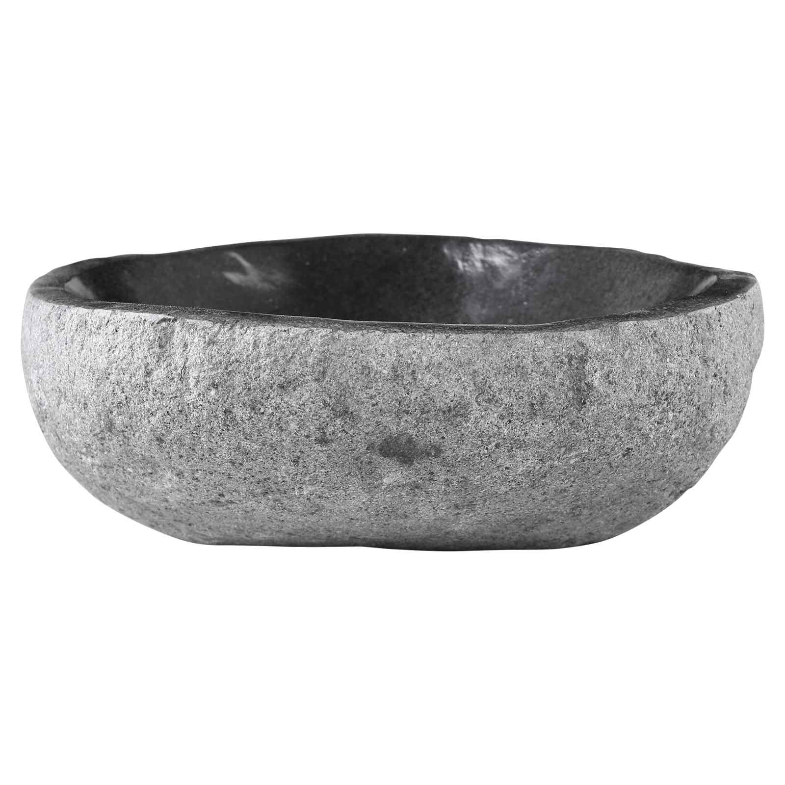 Sudoper Ovalni Siva (32-37) x (27-30) x 12 cm Rijeka kamen