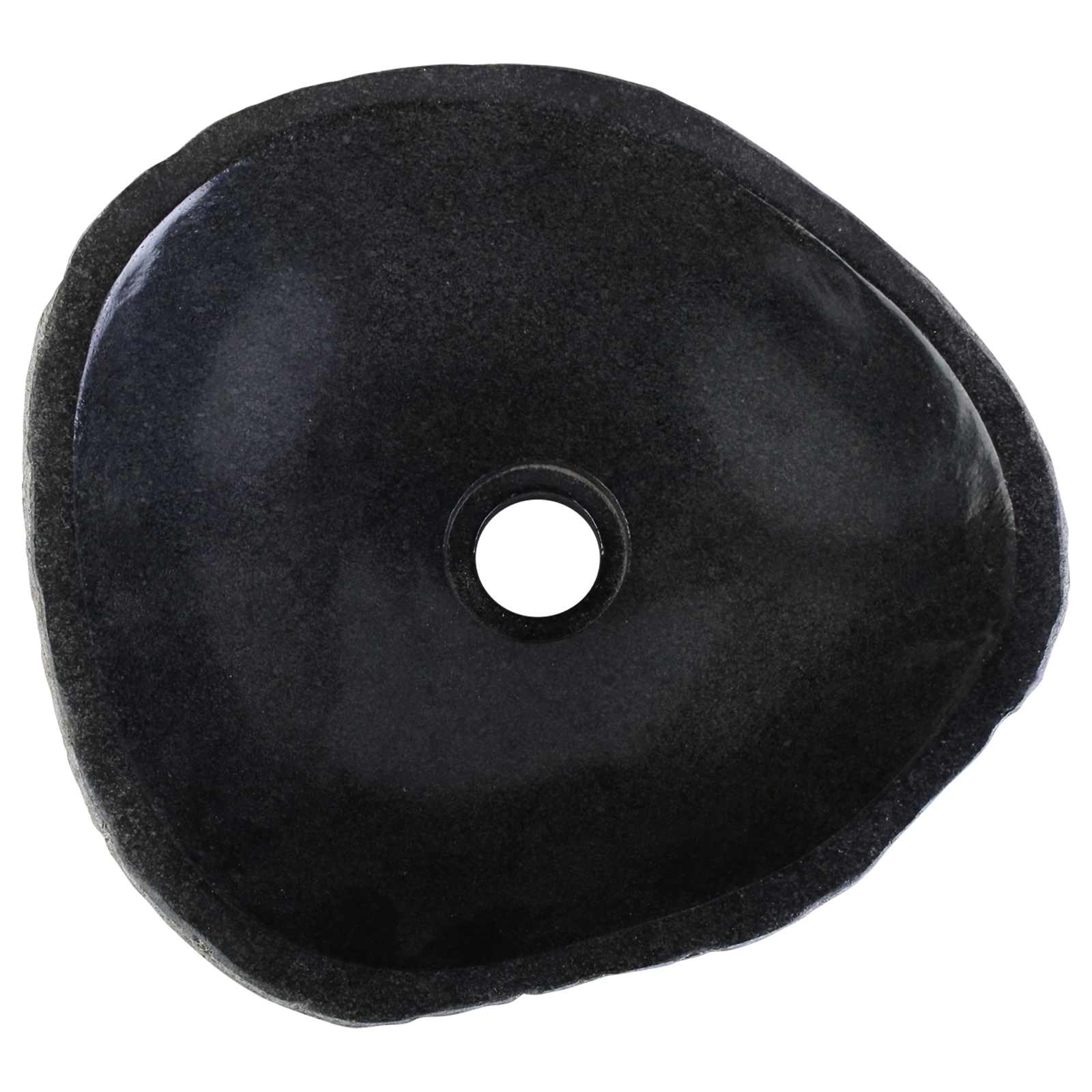Sudoper Ovalni Siva (32-37) x (27-30) x 12 cm Rijeka kamen