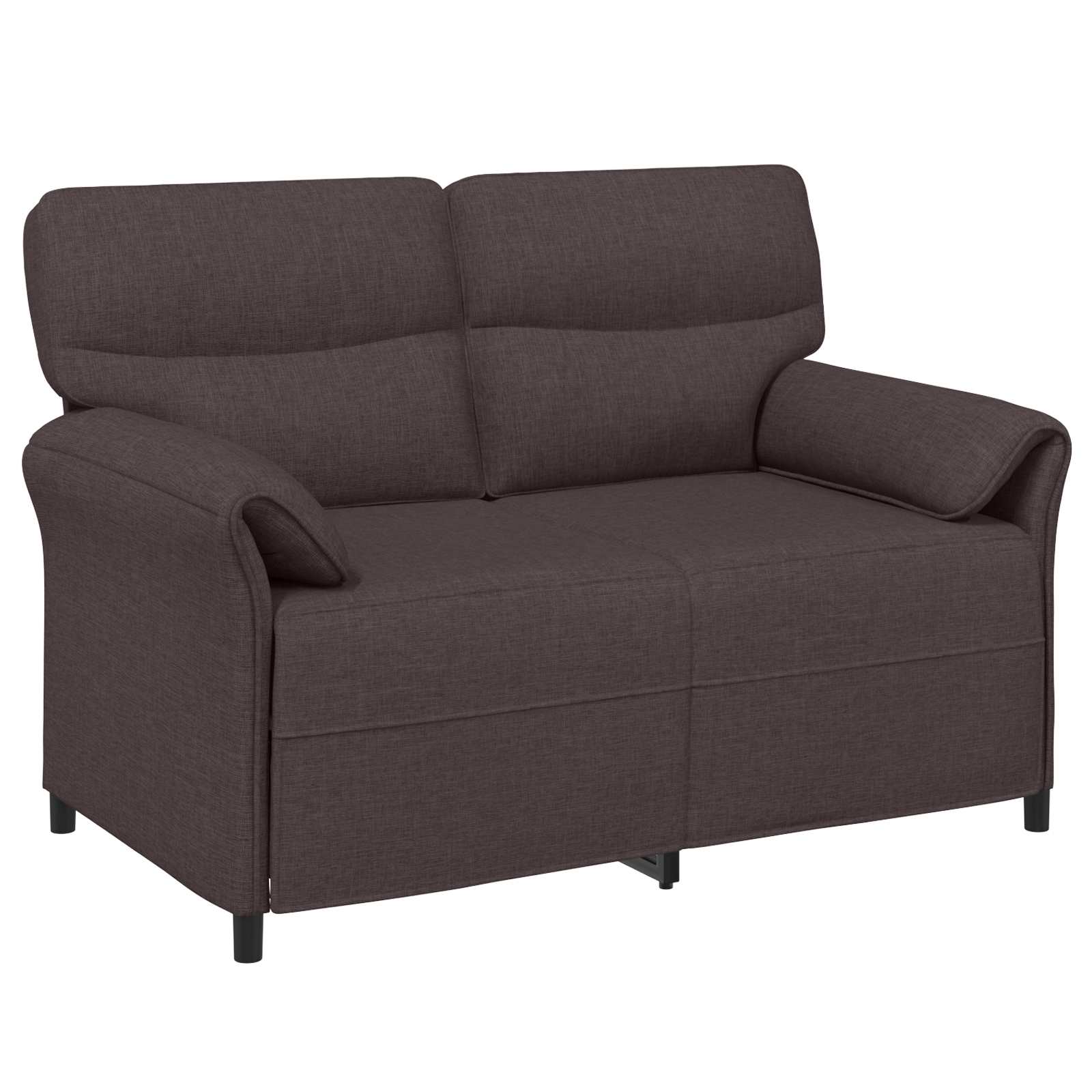 Set sofe 2 kom. Tamno smeđa Tkanina