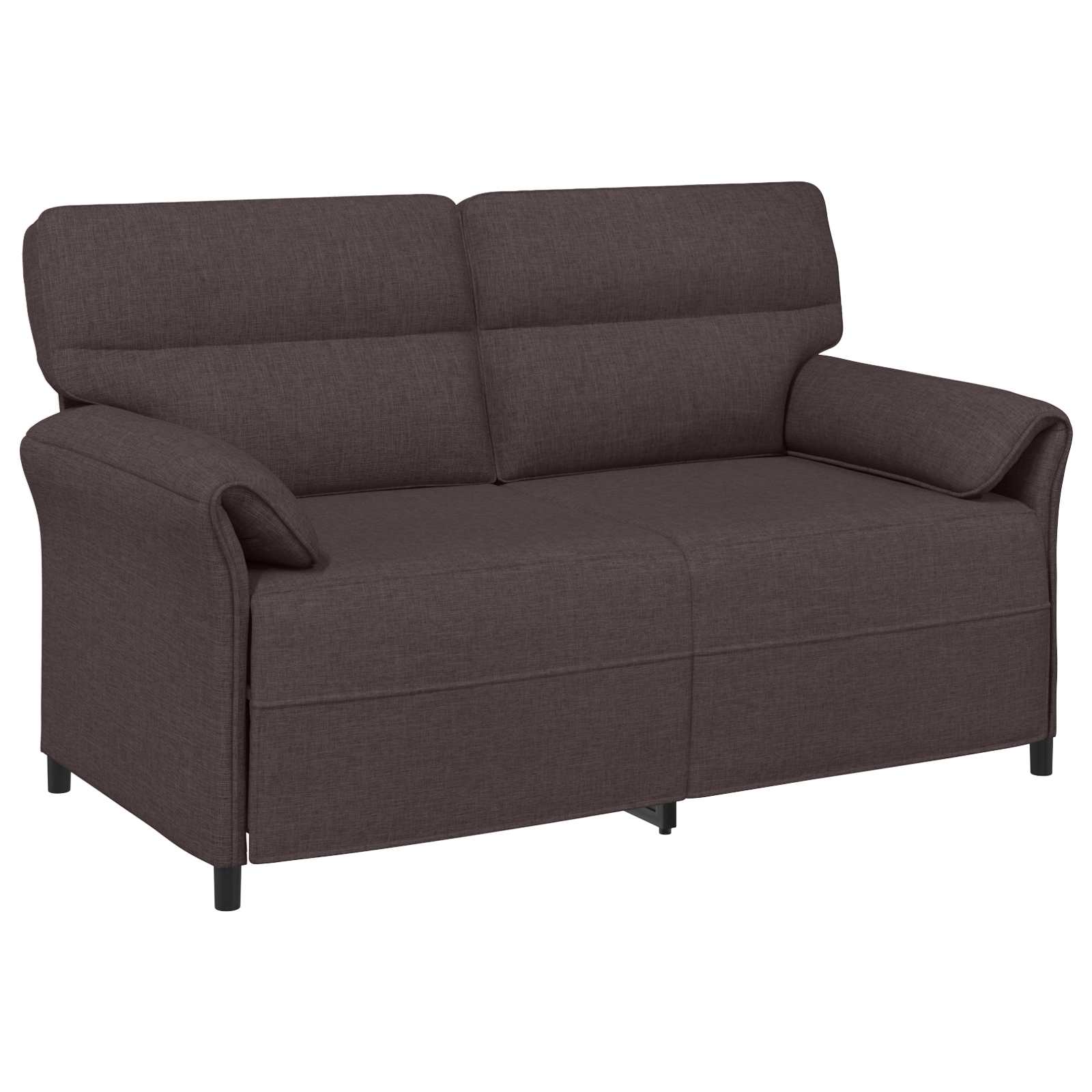 Set sofe 2 kom. Tamno smeđa Tkanina