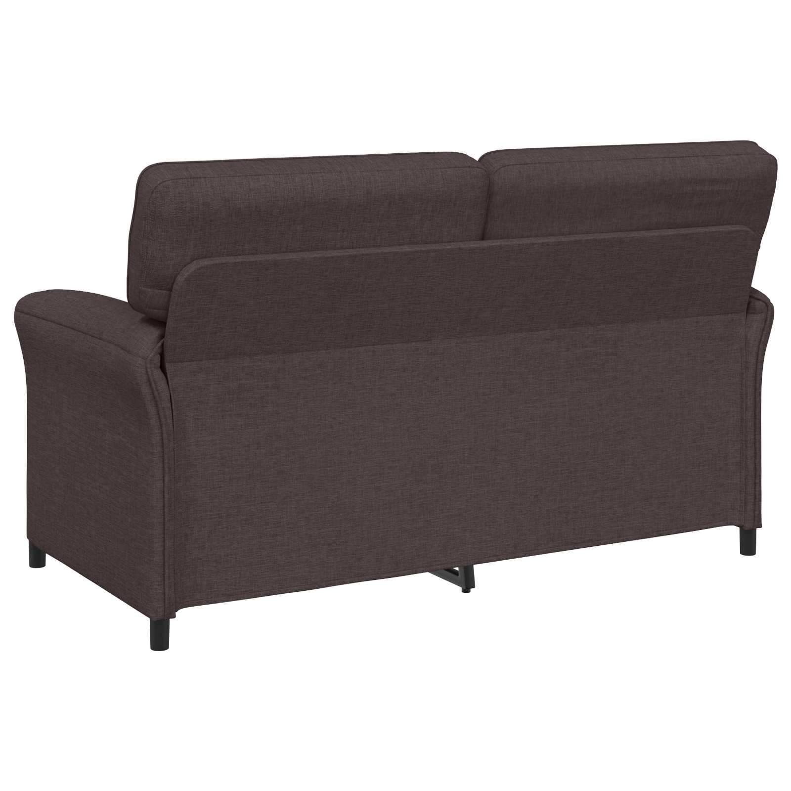 Set sofe 2 kom. Tamno smeđa Tkanina