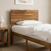Uzglavlje s prirodnim rubom ROSTOCK Prirodna 75 cm