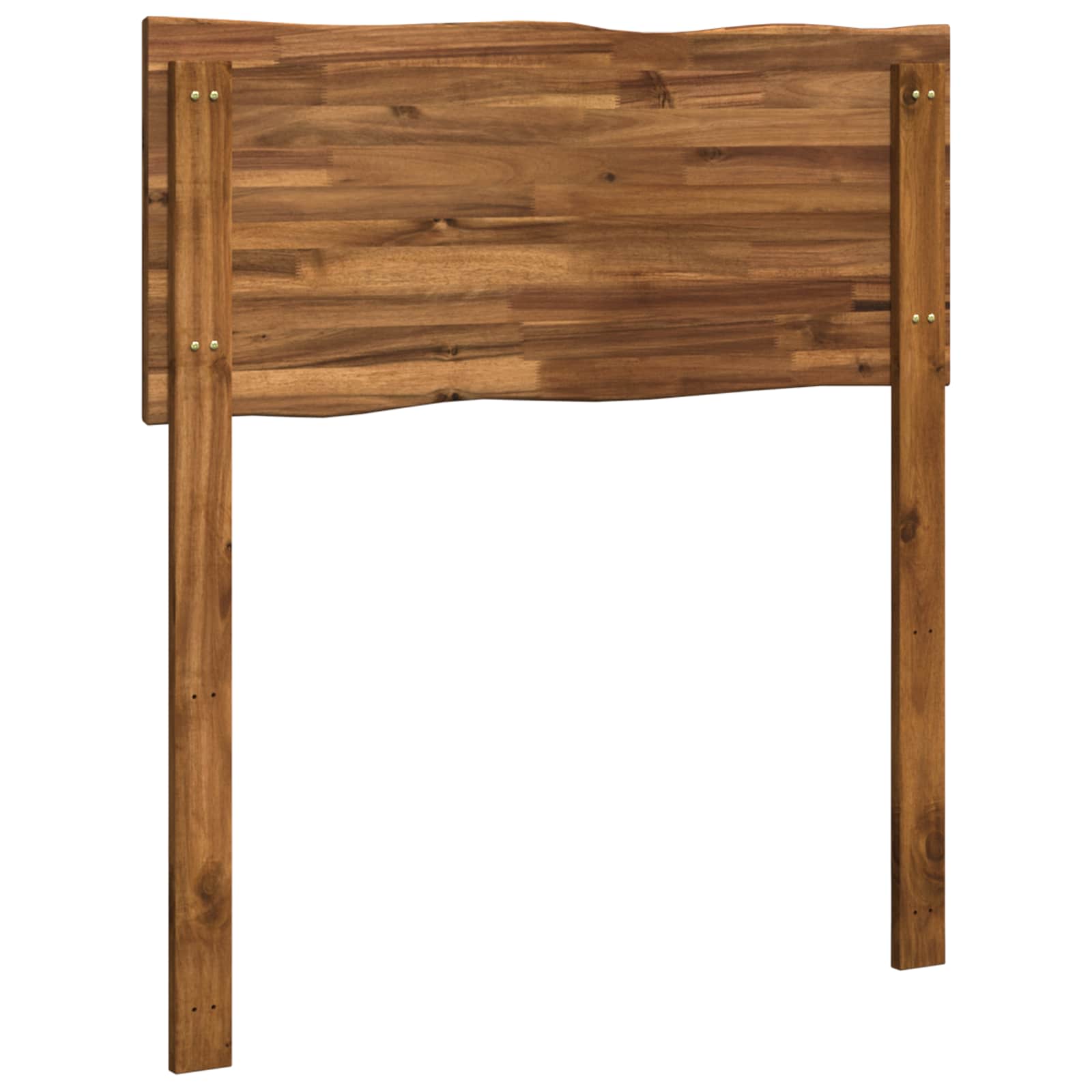Uzglavlje s prirodnim rubom ROSTOCK Prirodna 75 cm