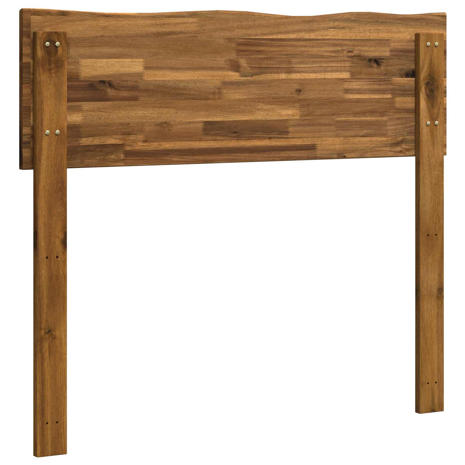 Uzglavlje s prirodnim rubom ROSTOCK Prirodna 75 cm