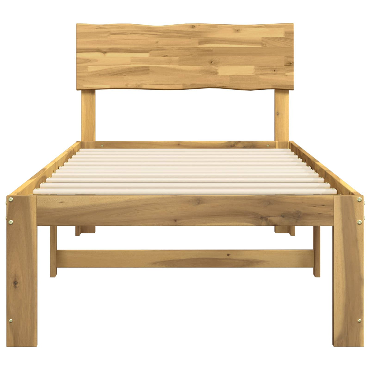 Krevet s uzglavljem ROSTOCK Bijela 75 x 190 cm