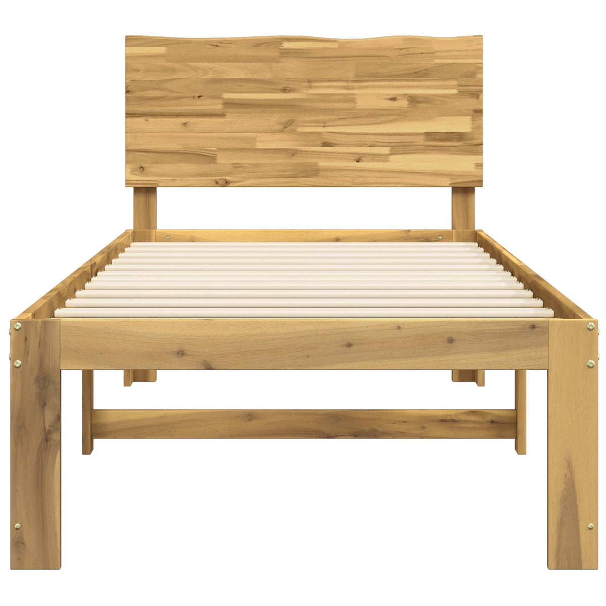 Krevet s uzglavljem ROSTOCK Bijela 75 x 190 cm