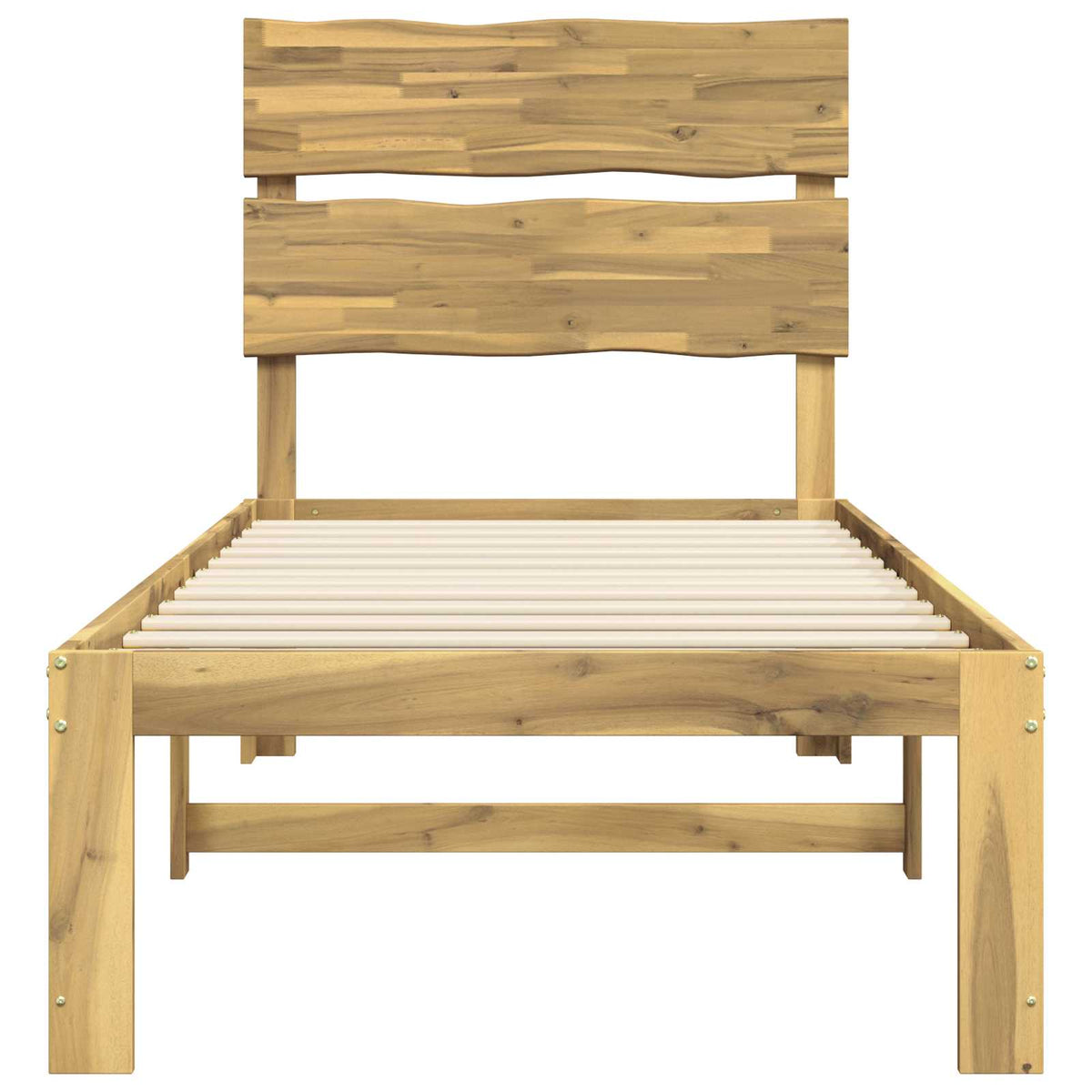 Krevet s uzglavljem ROSTOCK Bijela 75 x 190 cm