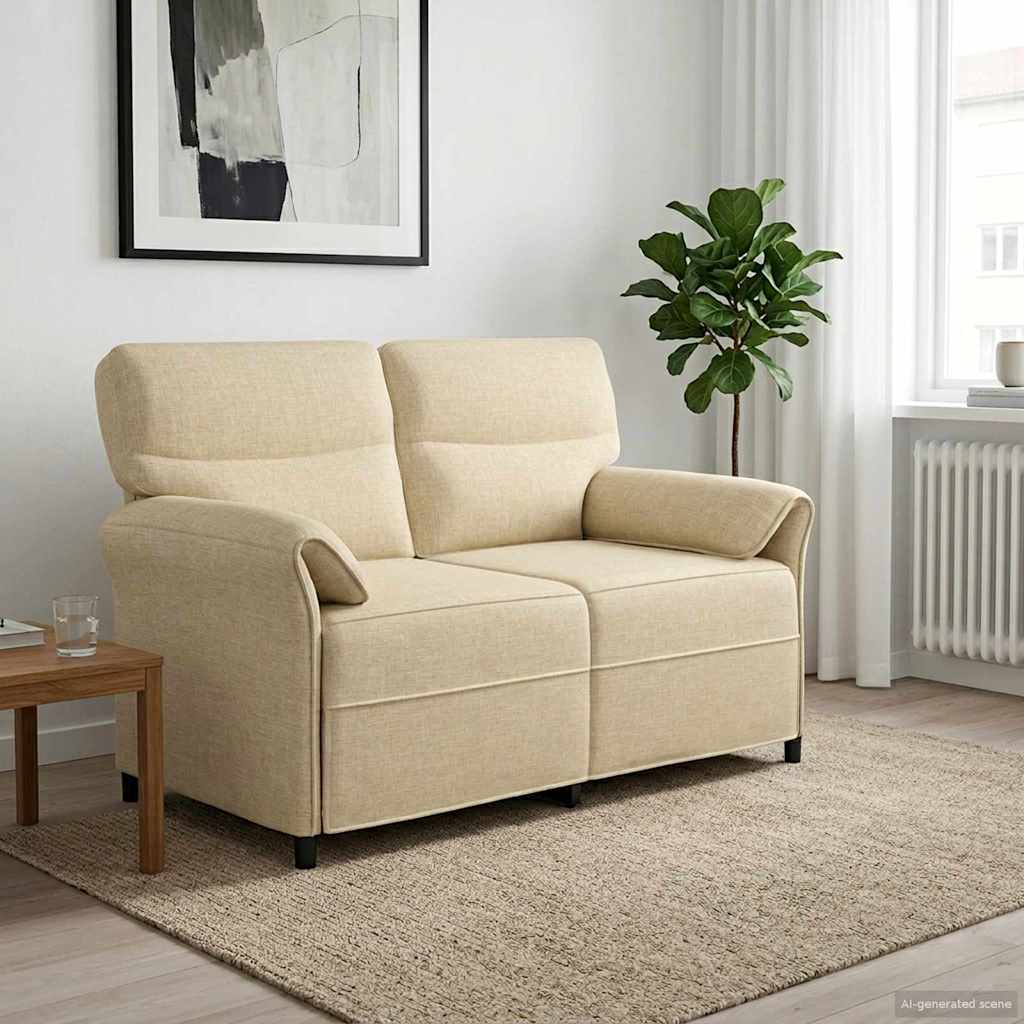Sofa 100% poliester, metalna konstrukcija, MDF, Šperploča
