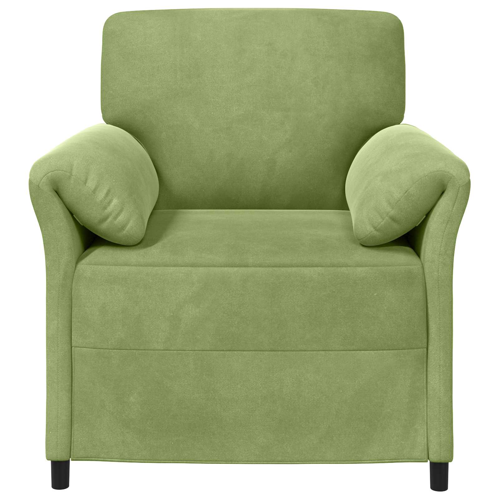 Jednosed Svijetlo zelena 88 x 83 x 95 cm Baršun