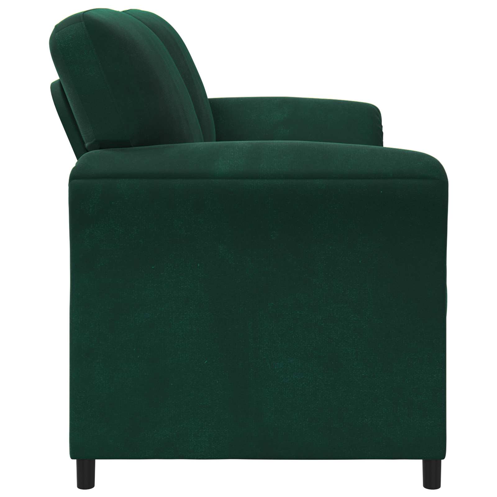 Sofa za dvije osobe Tamnozelena 138 x 83 x 95 cm Baršun