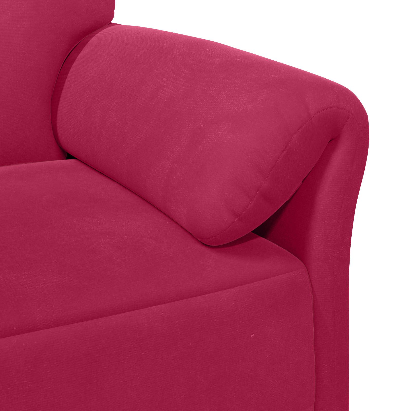 Sofa za dvije osobe Vinska crvena 138 x 83 x 95 cm Baršun