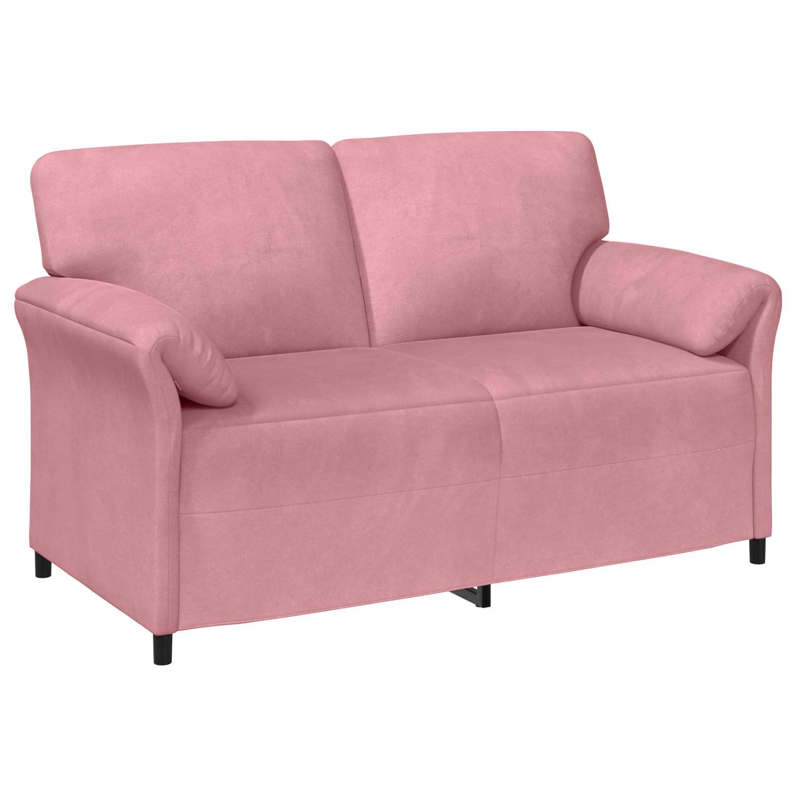 Sofa za dvije osobe Ružičasta 158 x 83 x 95 cm Baršun