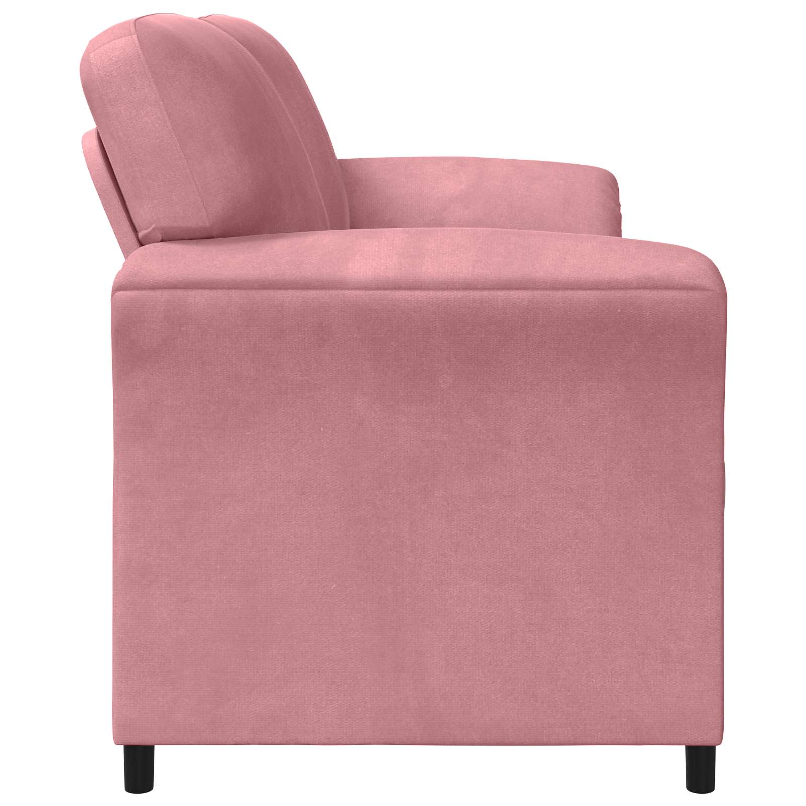 Sofa za dvije osobe Ružičasta 158 x 83 x 95 cm Baršun
