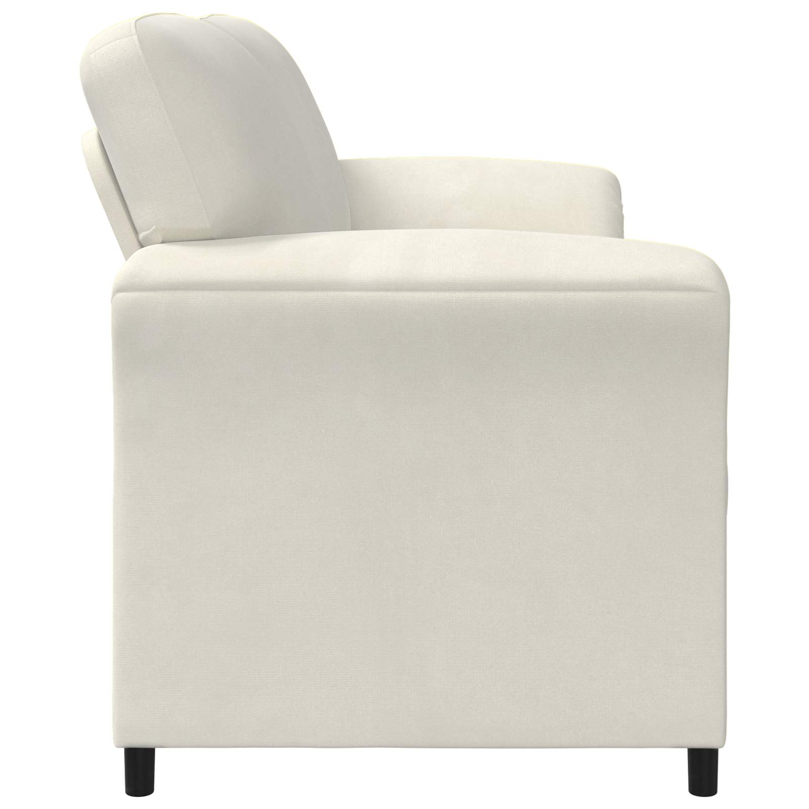 Sofa za dvije osobe Krem 158 x 83 x 95 cm Baršun